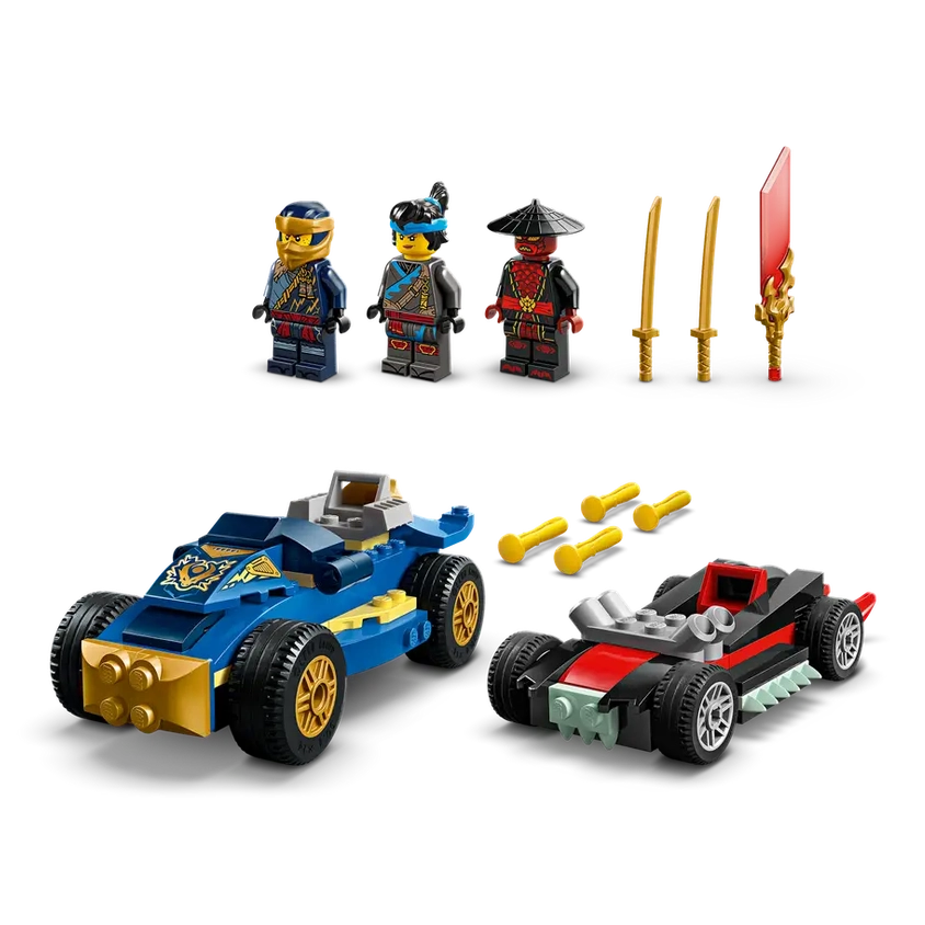 Lego Ninjago Rogue vs. Drix Race Car Duel (71840)