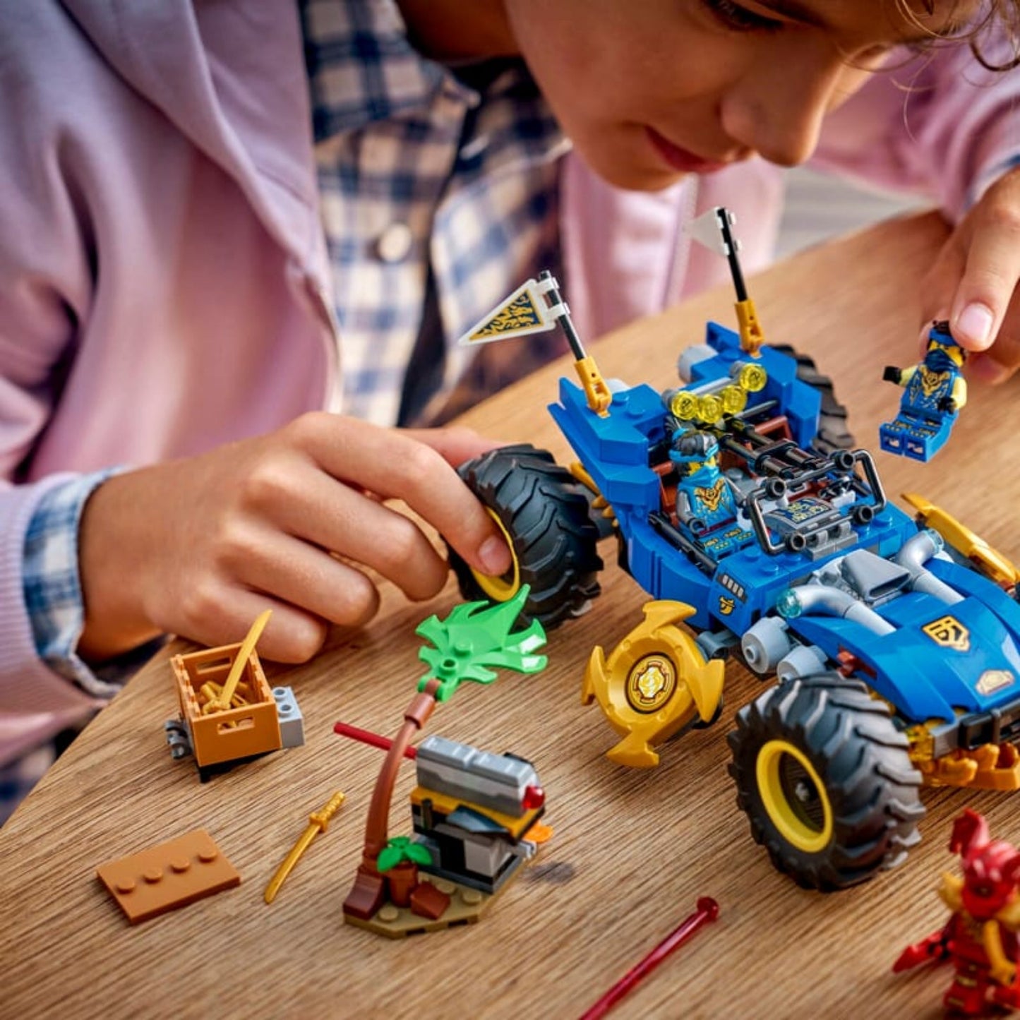 Lego Ninjago Jay’s Transforming Car - 387 Pcs