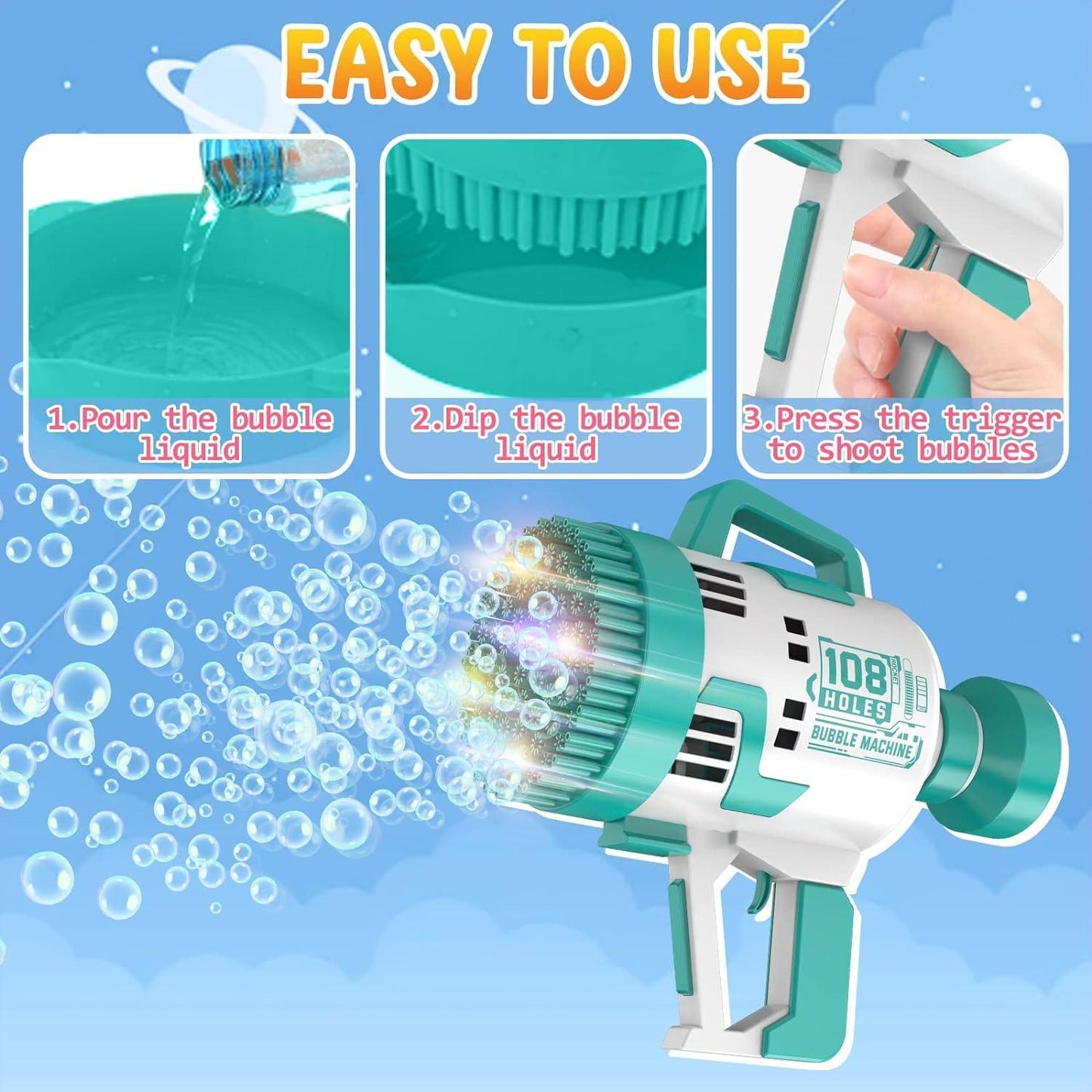 Bubble Gun (108 holes)