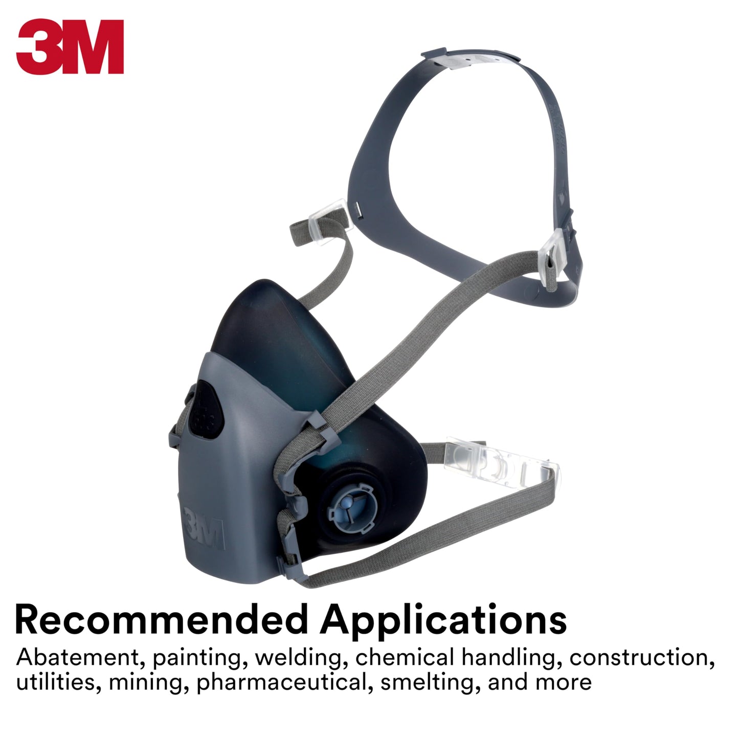 3M Half Facepiece Reusable Respirator 7502 Medium