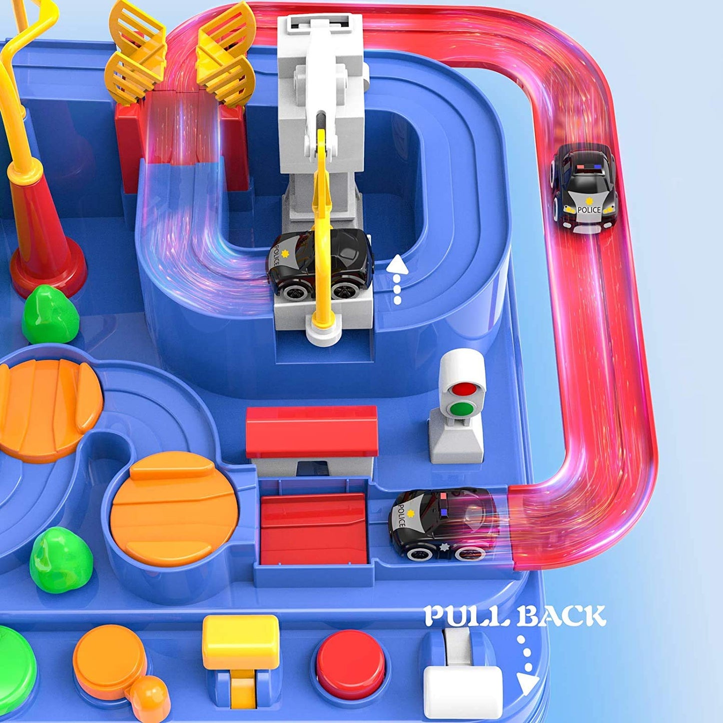 Rail Car Track Set