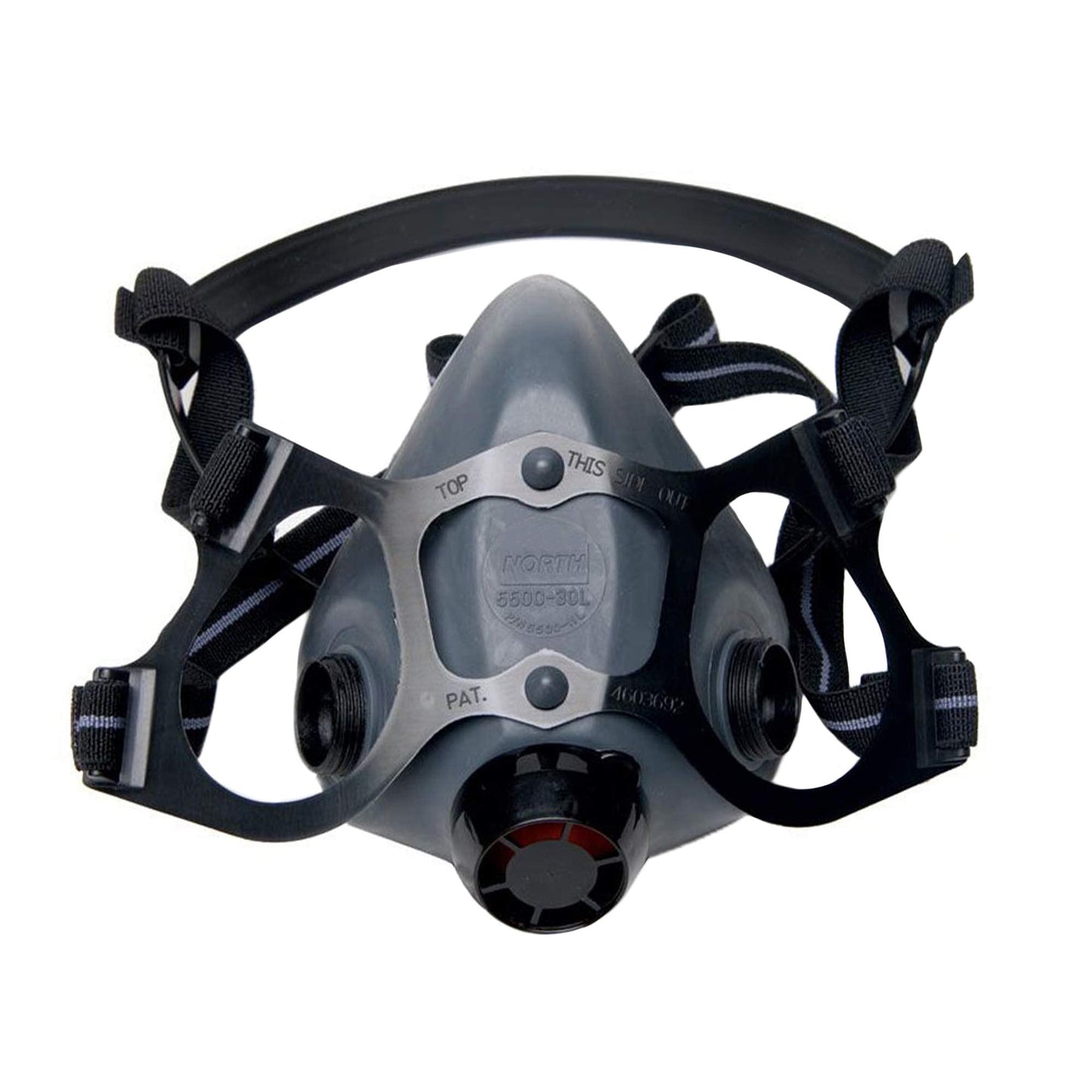 North 5500 Series Niosh-Approved Half Mask Respirator, Large (550030L)