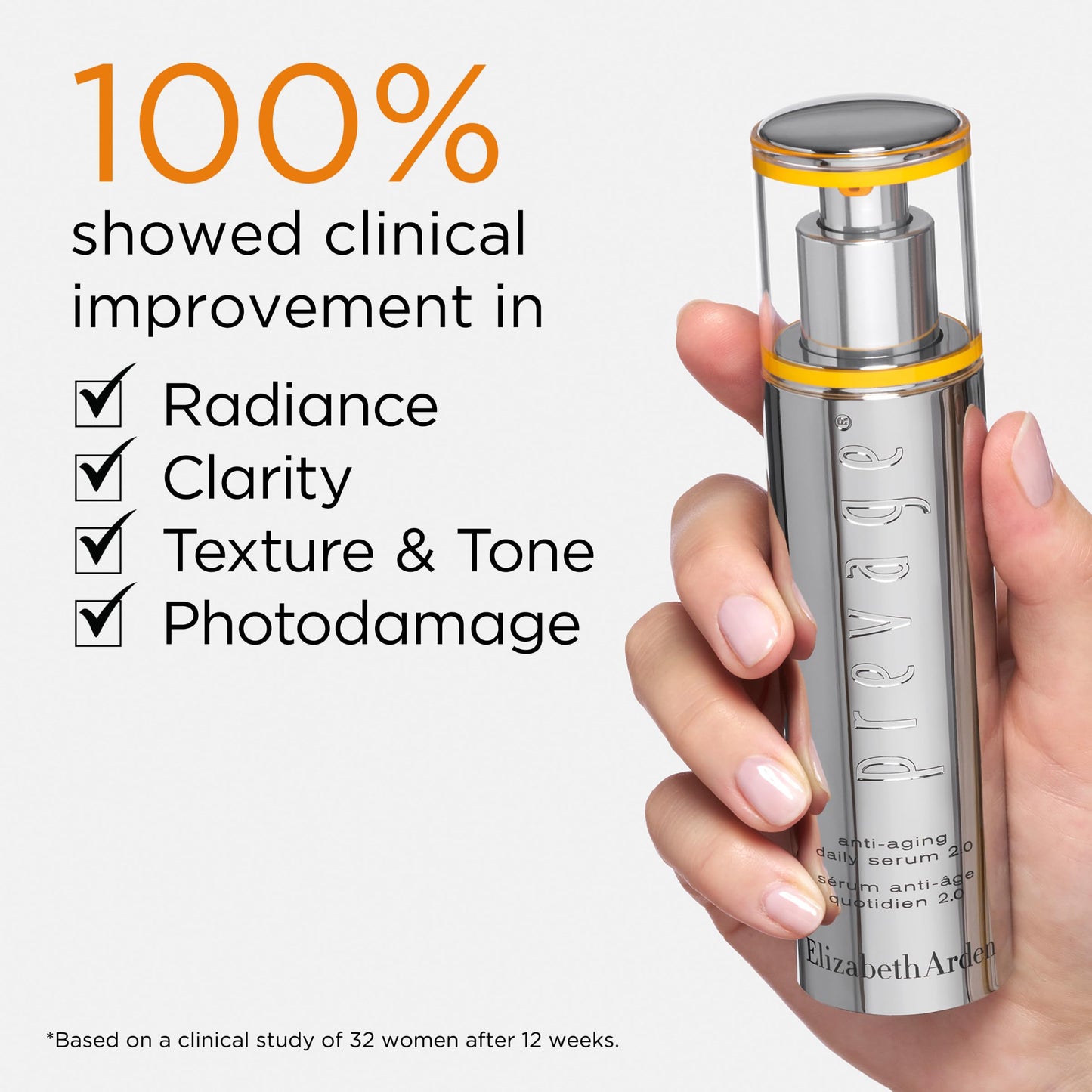 Elizabeth Arden PREVAGE Anti-Aging Face Serum 2.0 for Women, Brightening & Dark Spot Correcting Skincare, With Antioxidant Idebenone Technology, 1.7 Fl Oz - Medaid International