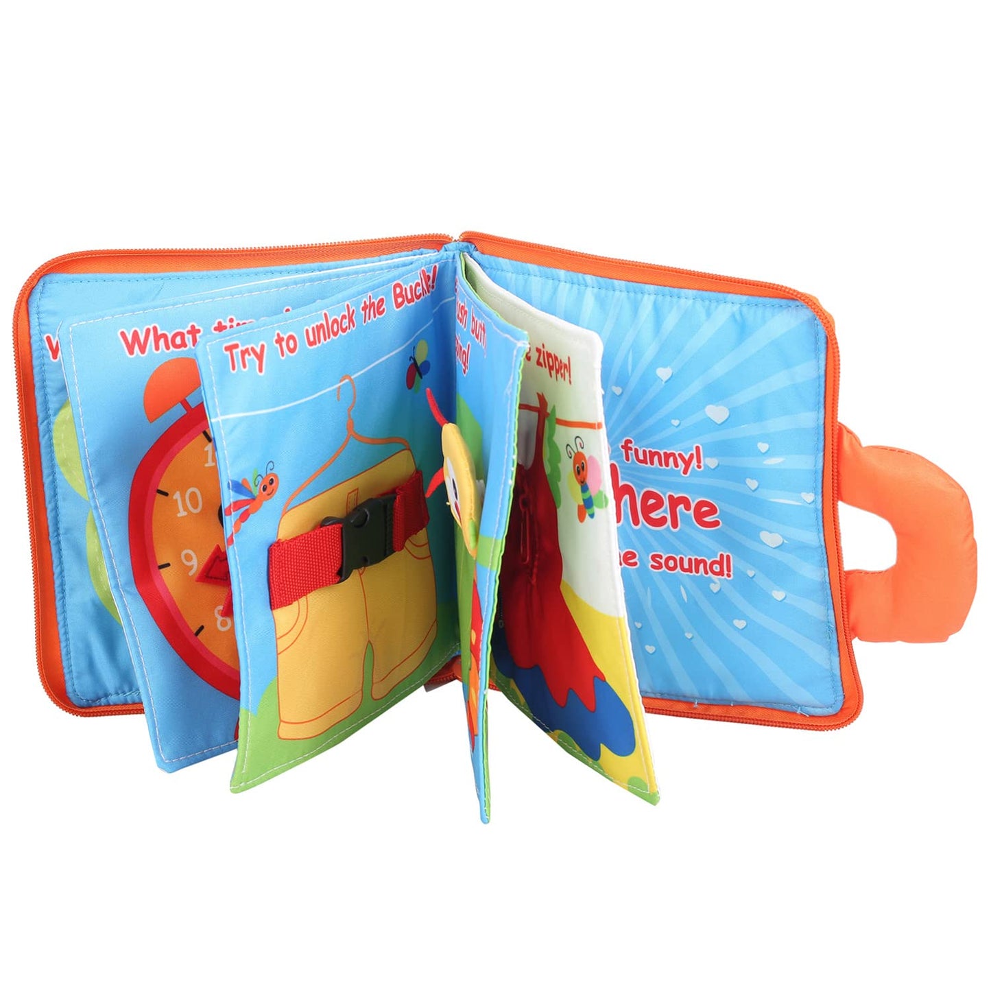 Tumama Kids - Baby Quiet Book - My Lovely Cloth Book