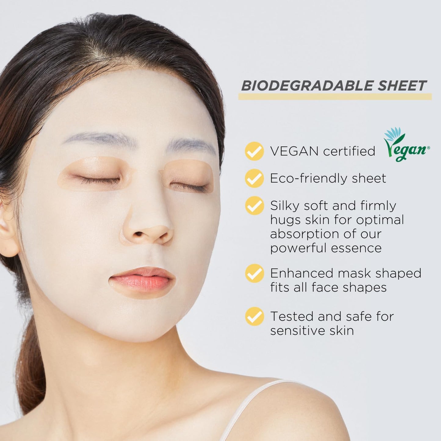 Mediheal Best Korean Sheet Mask - Vita Essential Face Mask 10 Sheets Vitamin Mask For All skin types Smoothing Tightening Toning up Brightening - Medaid International