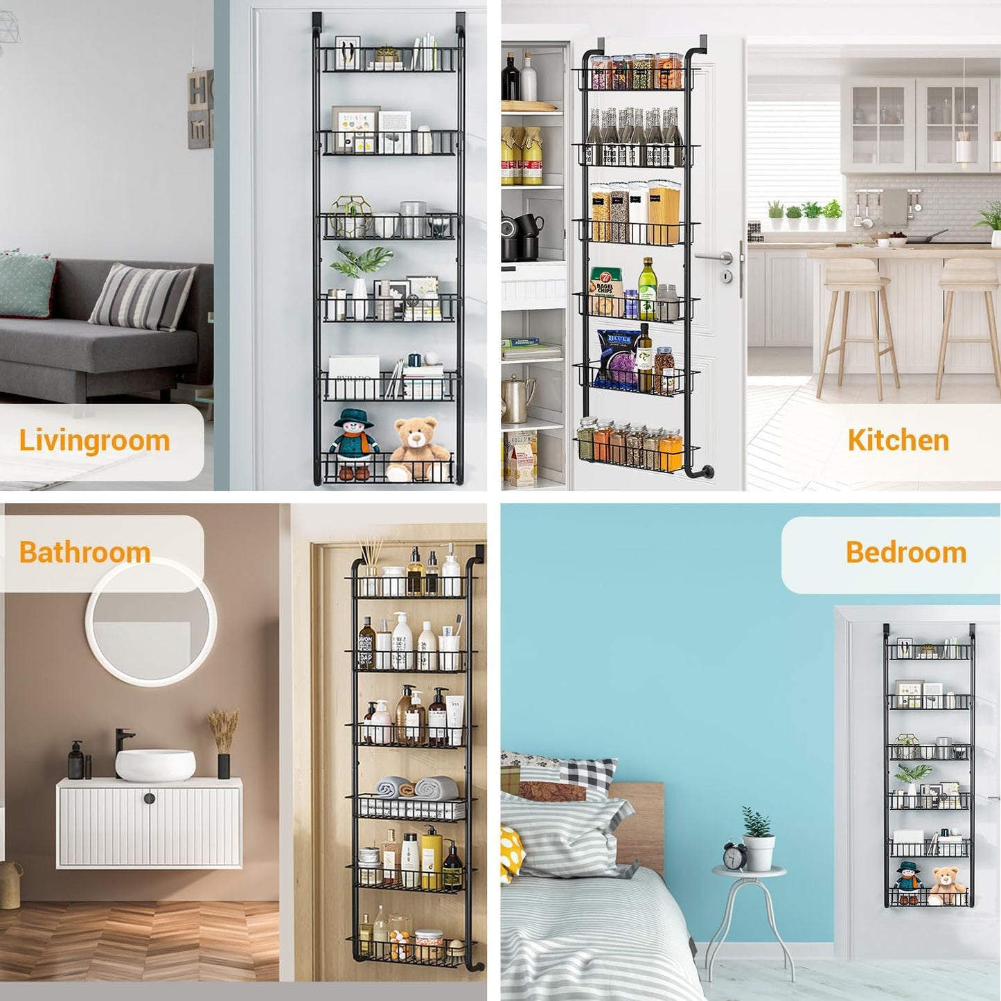 Over the Door Pantry Organizer