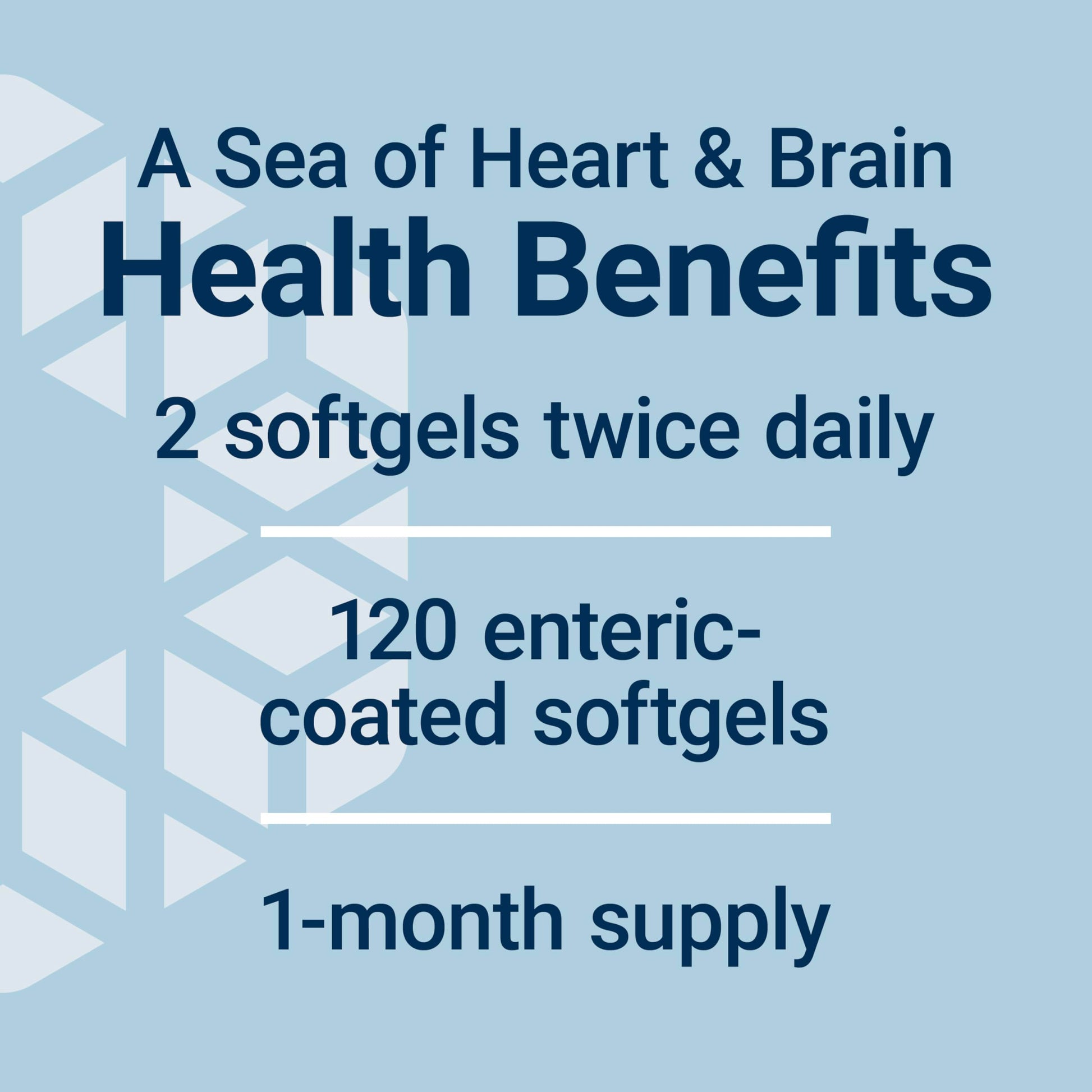 Life Extension Super Omega-3 EPA/DHA Fish Oil, Sesame Lignans & Olive Extract – Heart Health, Brain Health, Inflammation Health Support, Gluten-Free, Enteric-Coated, Non-GMO, 120 Softgels - Medaid International