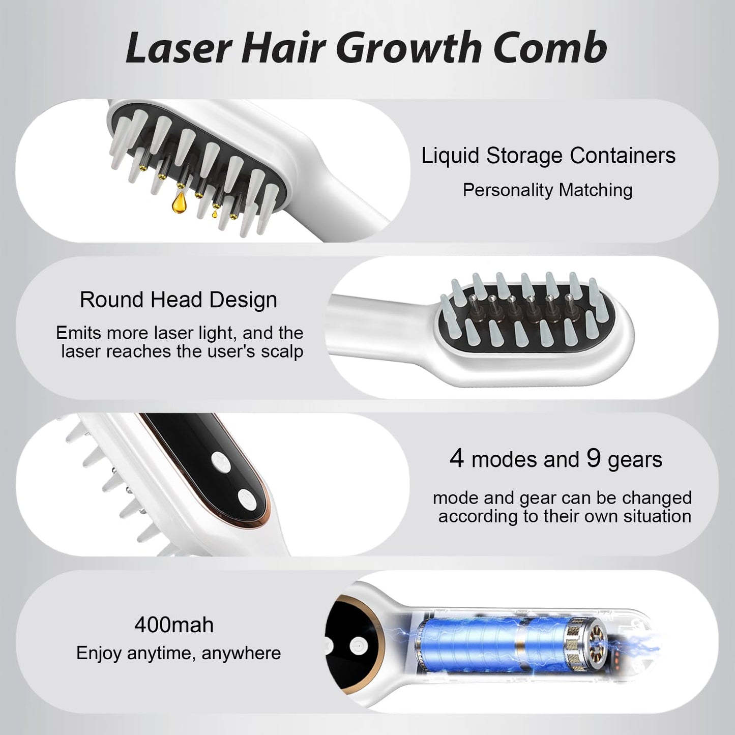 Laser Hair Growth Comb - Medaid International