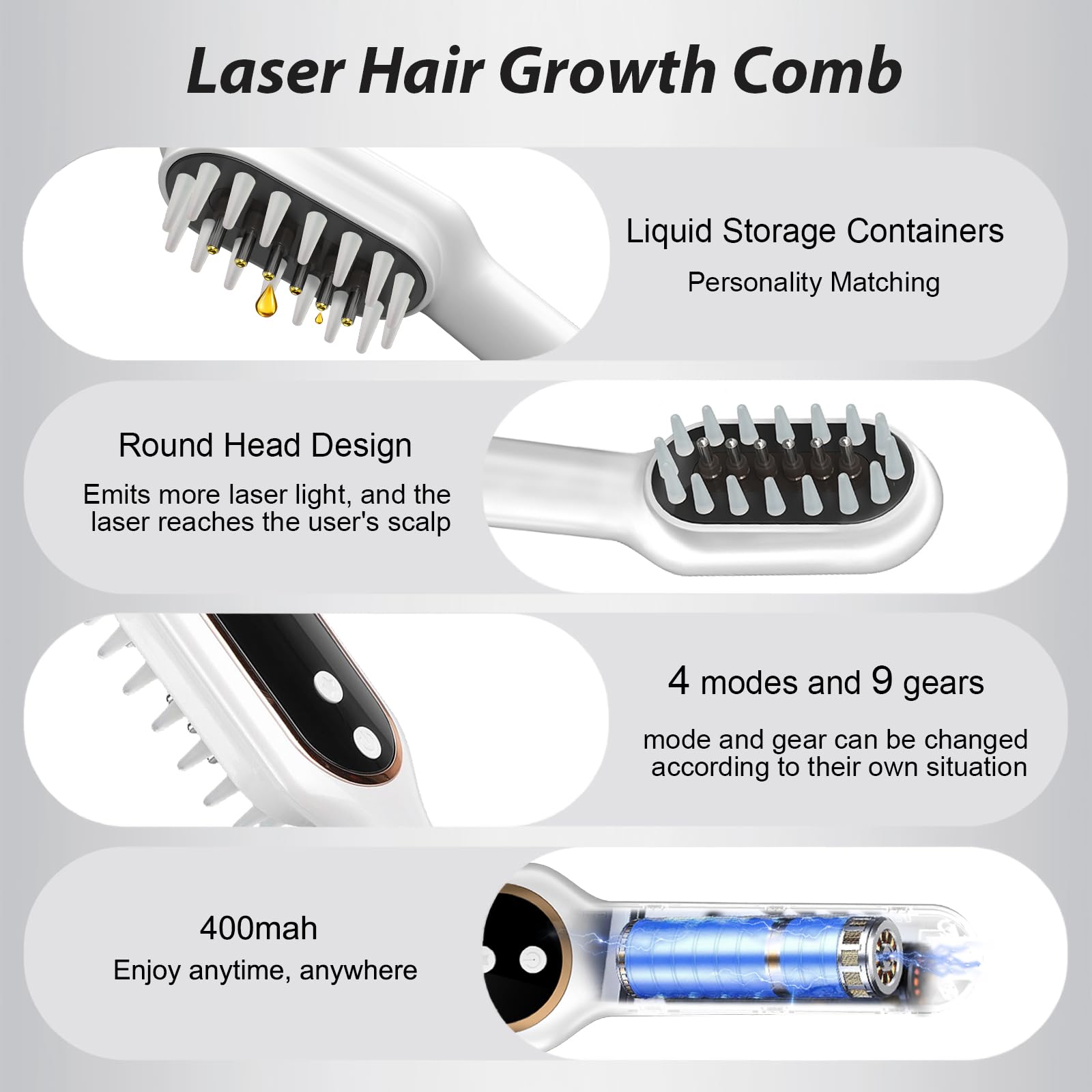Laser Hair Growth Comb - Medaid International