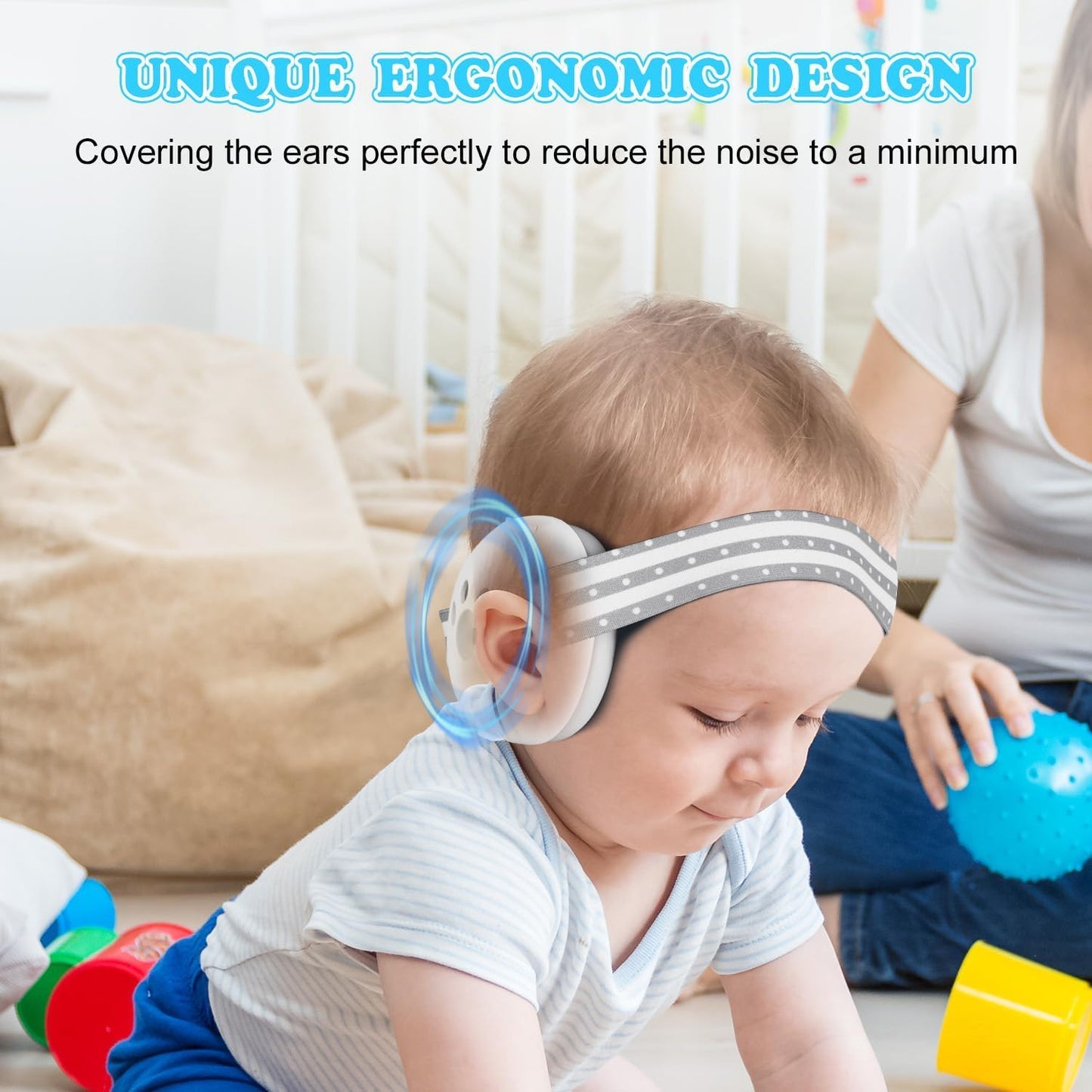 Adjustable Baby Noise Cancelling Headphones Ear Protection