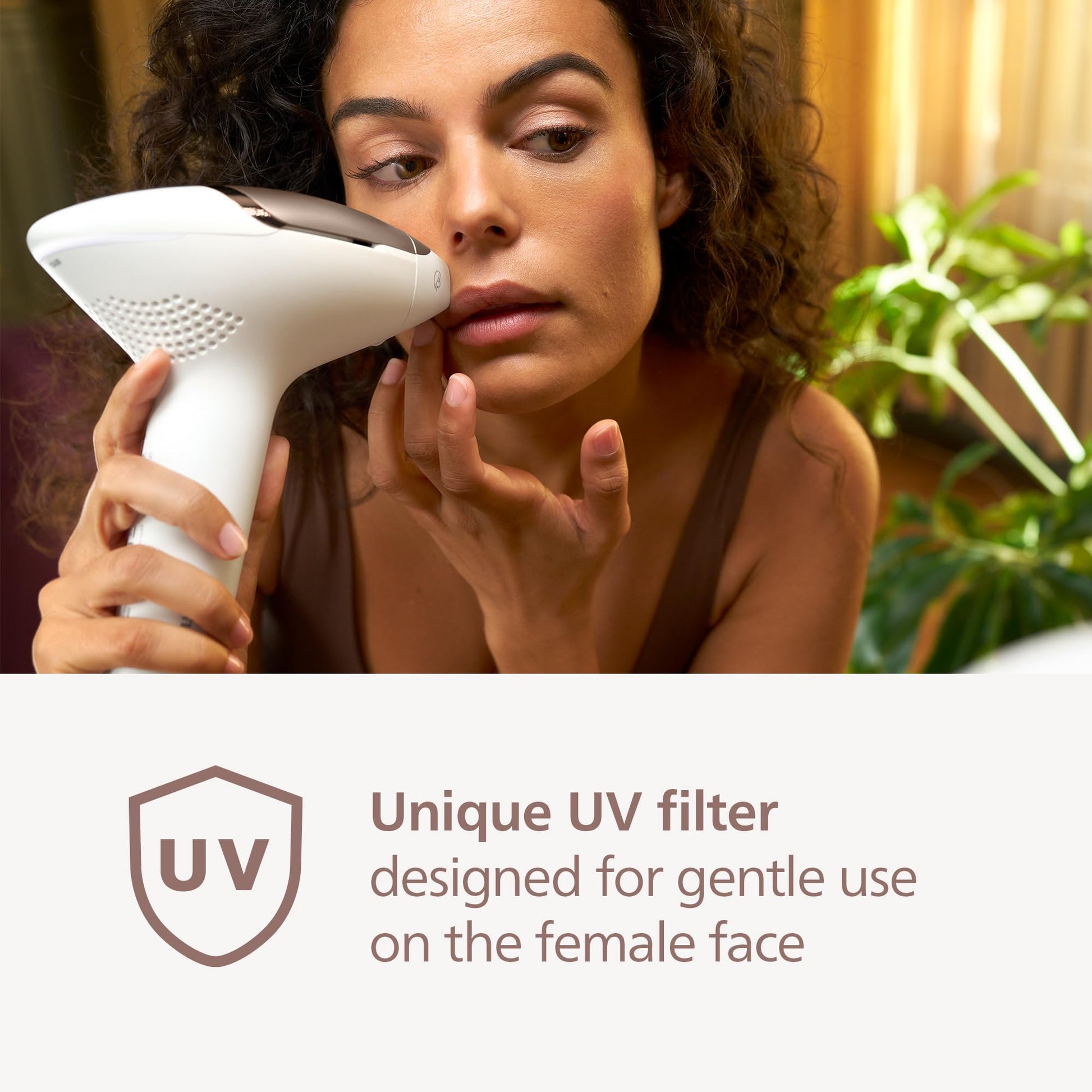 Philips Lumea 8000 Series IPL Hair Removal Device - Permanent Visible Hair Reduction Done at Home, SenseIQ Technology, 3 Attachments for Body, Face & Sensitive Areas, for Women & Men, BRI937/03 - Medaid International