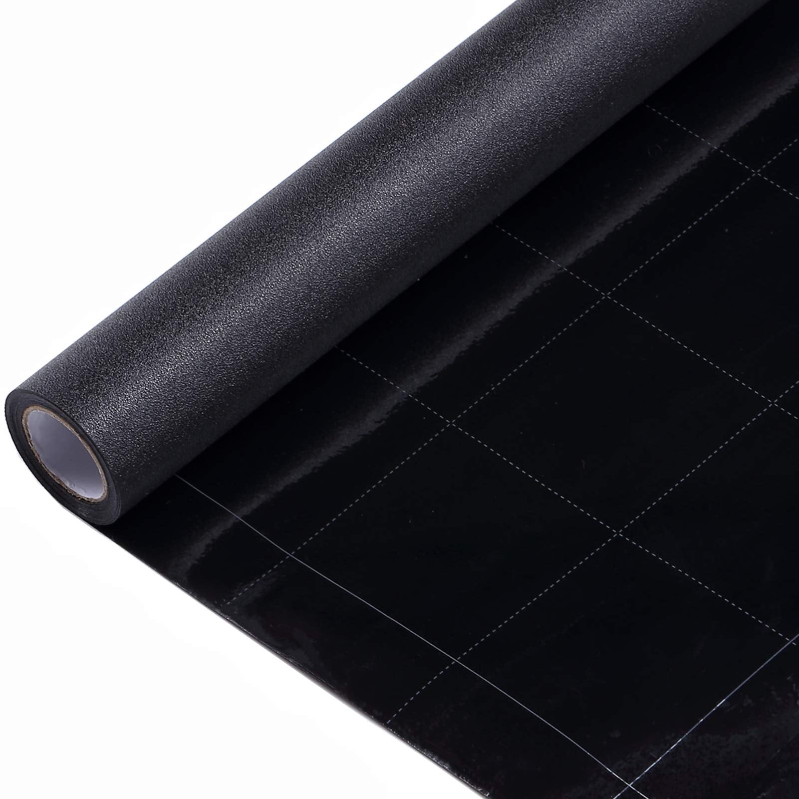 VELIMAX Static Cling Total Blackout Window Film Privacy Room Darkening Window Tint Black Window Cover 100% Light Blocking No Glue (17.7 x 78.7 inches) - Medaid International