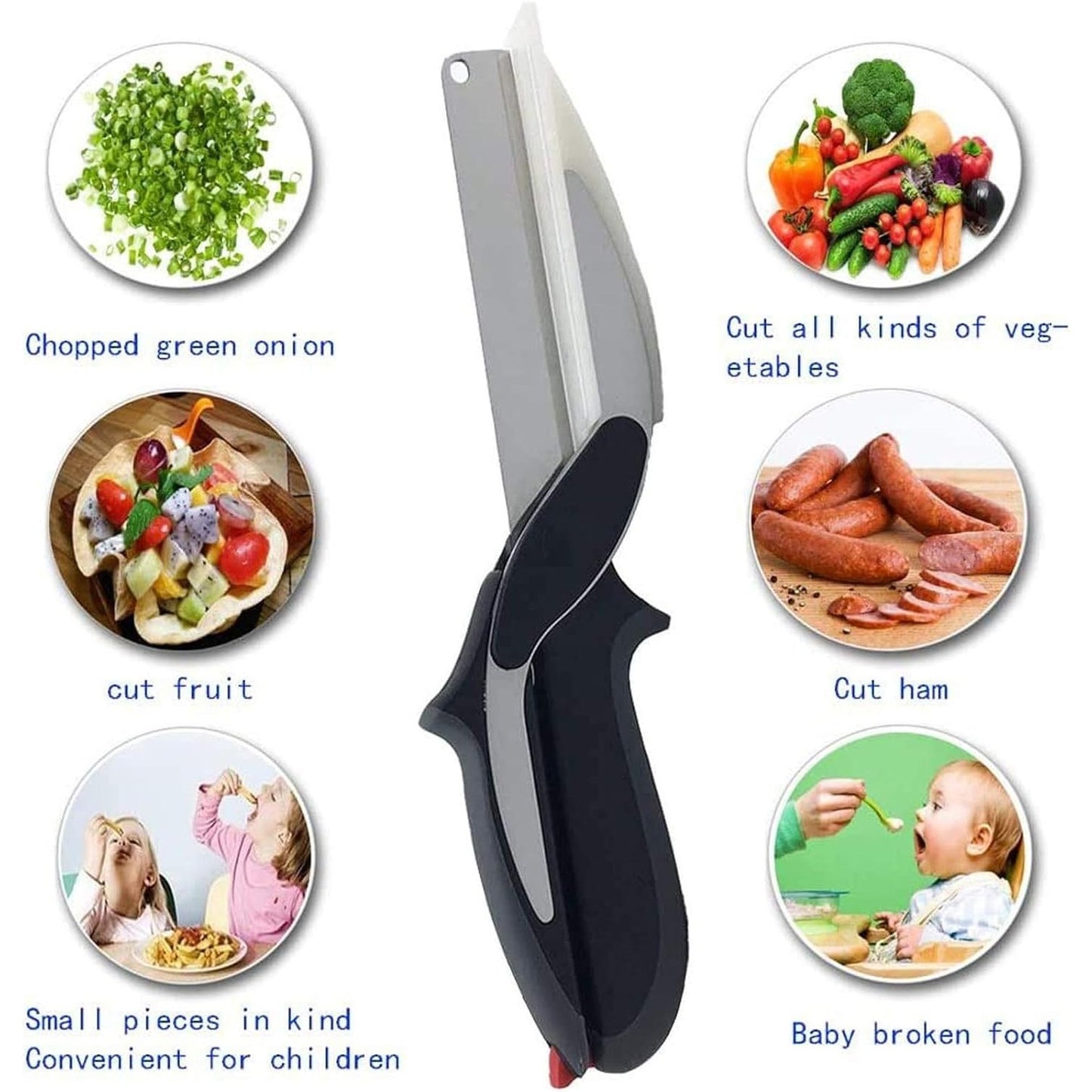Gudebuy Kitchen Scissors Stainless Steel