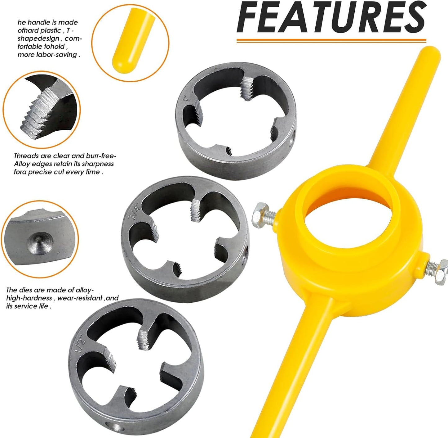 PVC Thread Tool Set