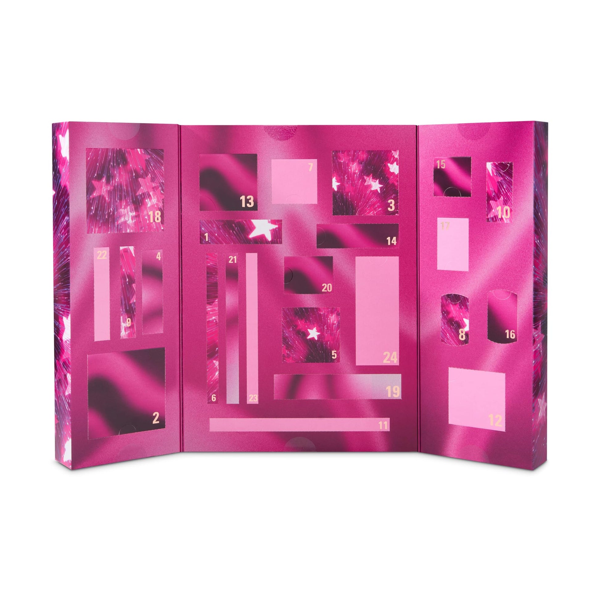 Revolution Makeup Advent Calendar 2025, 24-Piece Beauty Gift Set for Lips, Eyes, & Face, Features Essential Cosmetics & Tools, Vegan & Cruelty-Free - Medaid International