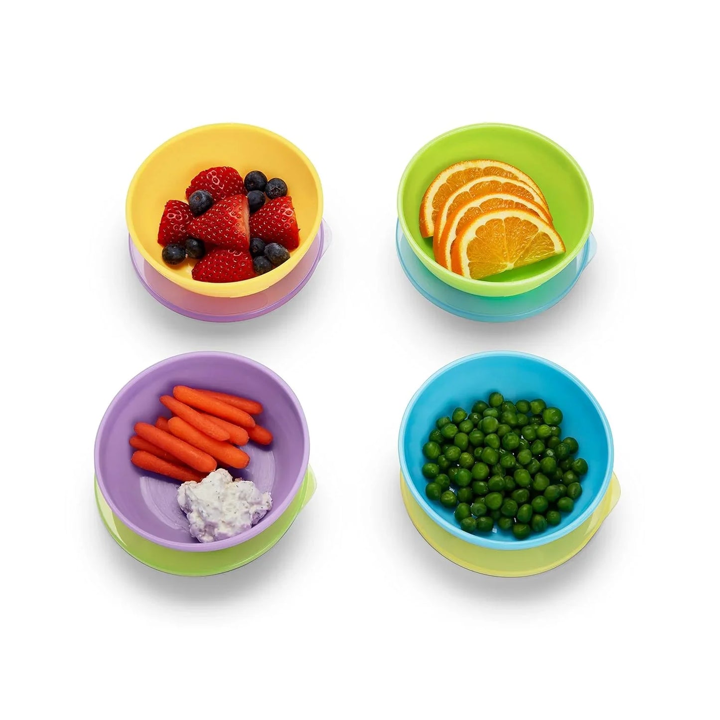 Munchkin - Love A Bowls - 10pcs Baby Feeding Set