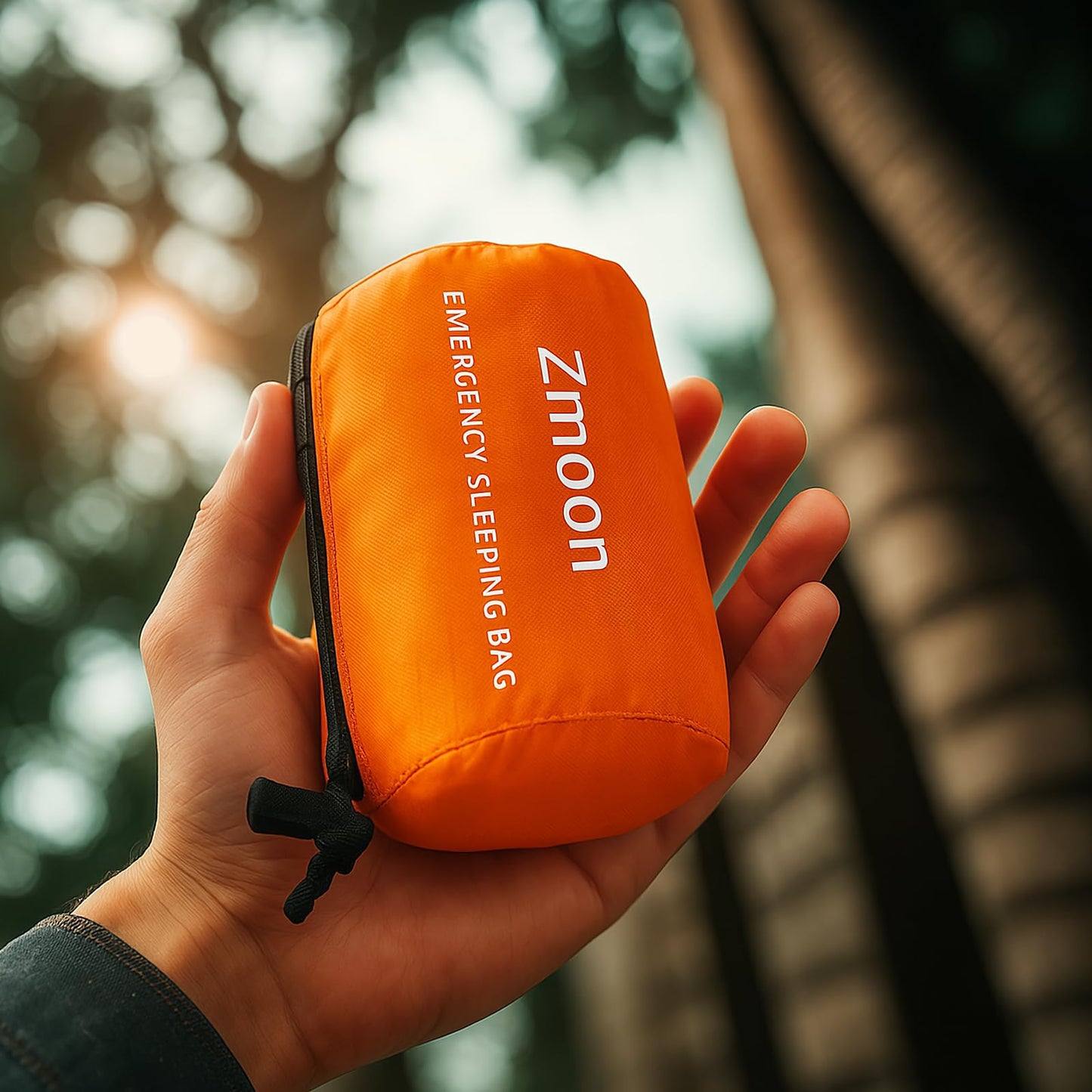 Zmoon Emergency Sleeping Bag Survival Bag, Portable Waterproof Thermal Bivy Sacks,Bivvy Bags,Camping Mylar Sleeping Bag Survival Gear Emergency Blankets Survival Shelter (Mixed Colors Pack of 4)