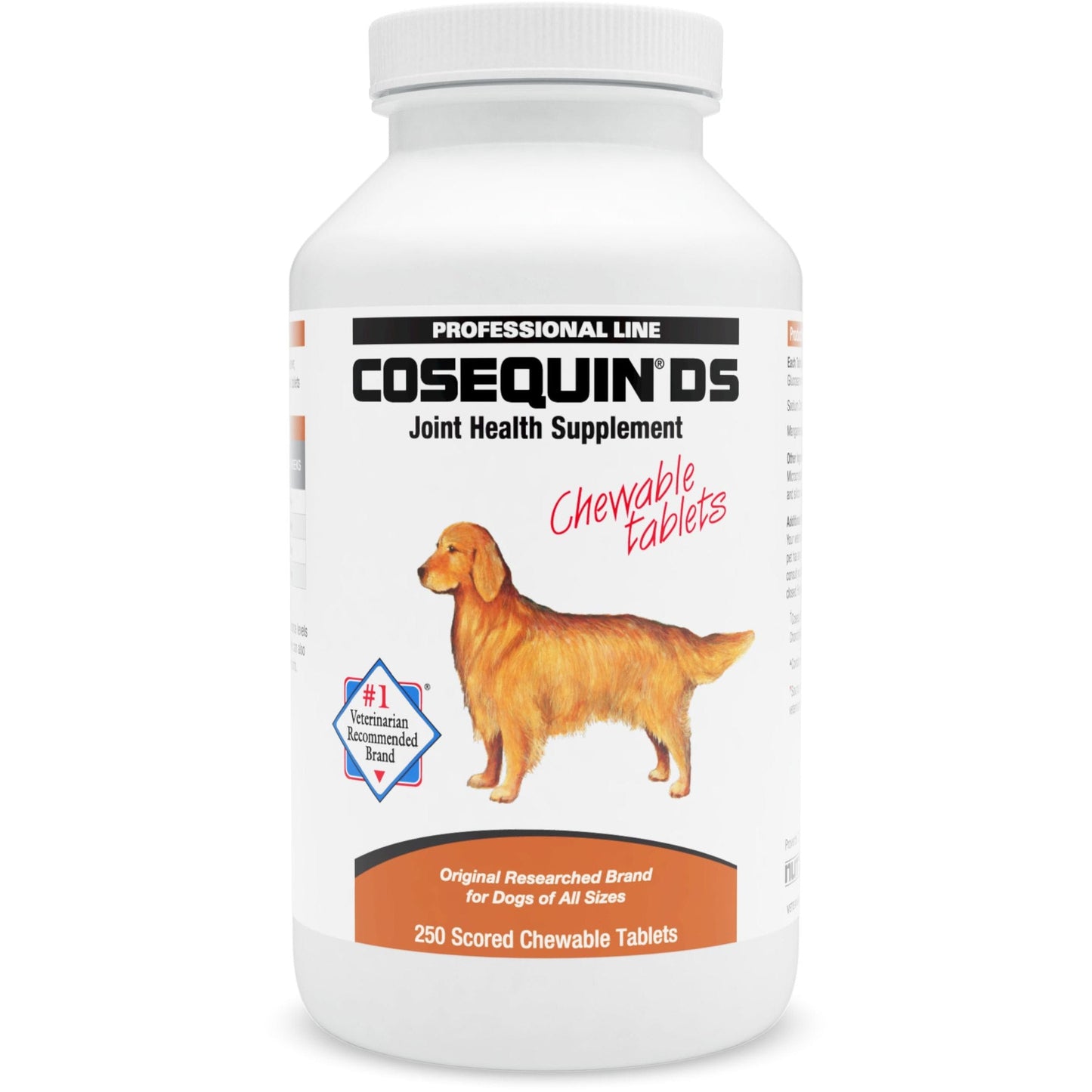 Nutramax Cosequin for Dogs Joint Health Supplement, Contains Glucosamine for Dogs, Plus Chondroitin, Supports Healthy Joints, Chewable Tablets, 250 Count