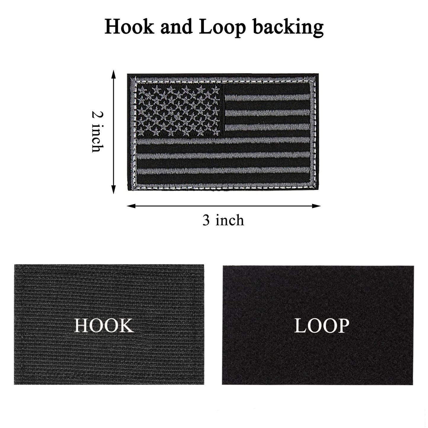 Gleihow 20 Pieces Random Funny Tactical Morale Patch Full Embroidery Military Loop and Hook Patches for Caps Backpacks Vest Harness Military Uniforms - Medaid International
