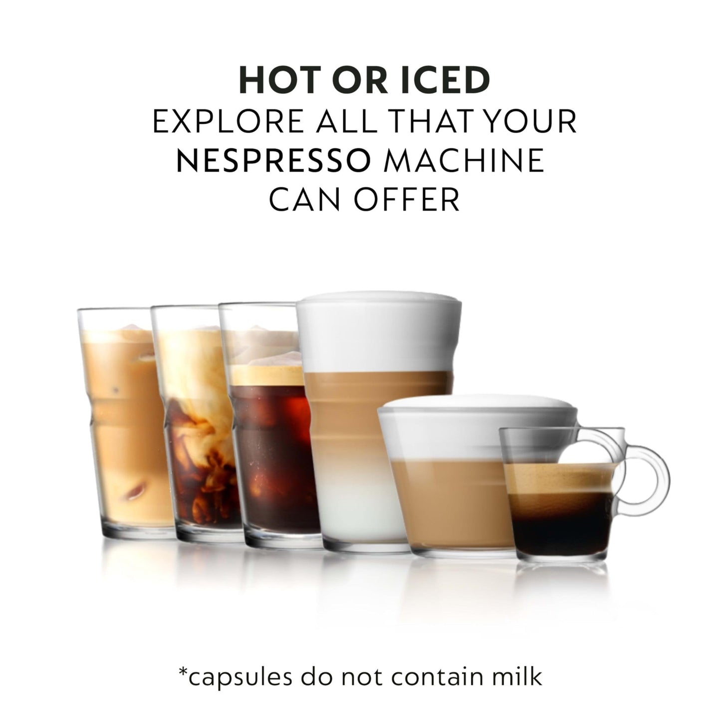 Nespresso Capsules Original, Caramello, Medium Roast Espresso Coffee, 50 Count Espresso Coffee Pods