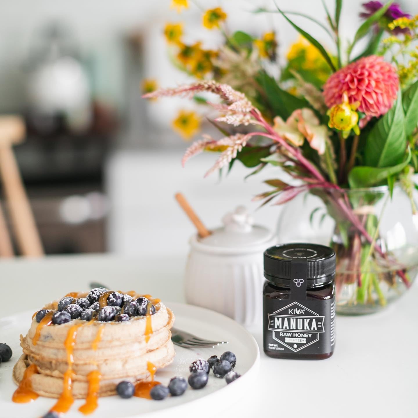 Kiva Raw Manuka Honey - Certified UMF 15+, MGO 514+ 100% Pure Genuine New Zealand, Non-GMO, Traceable (8.8oz/250g Bottle) - Medaid International