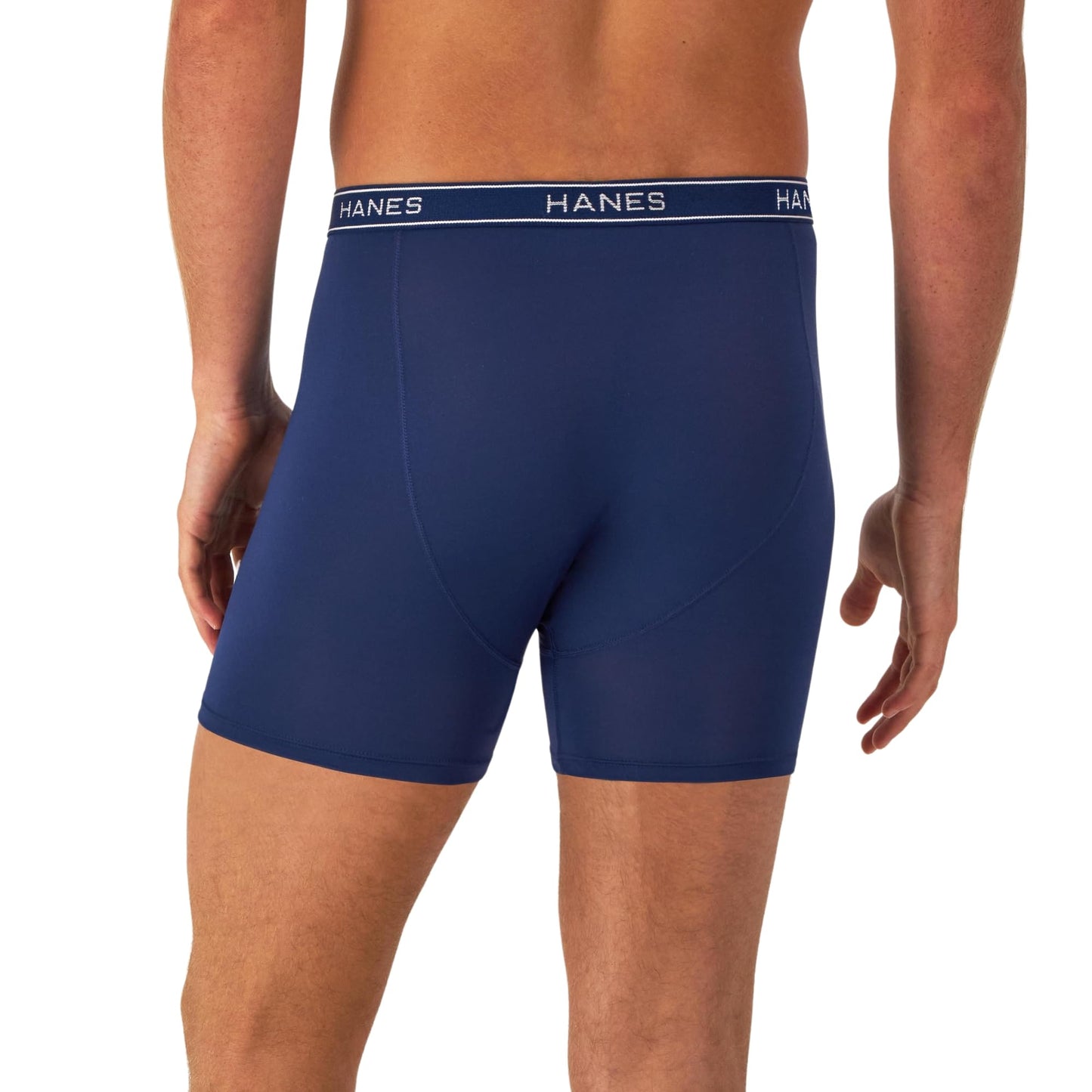 Hanes Men's Value Performance Stretch Boxer Brief Underwear, Moisture-Wicking, 6-Pack - Medaid International