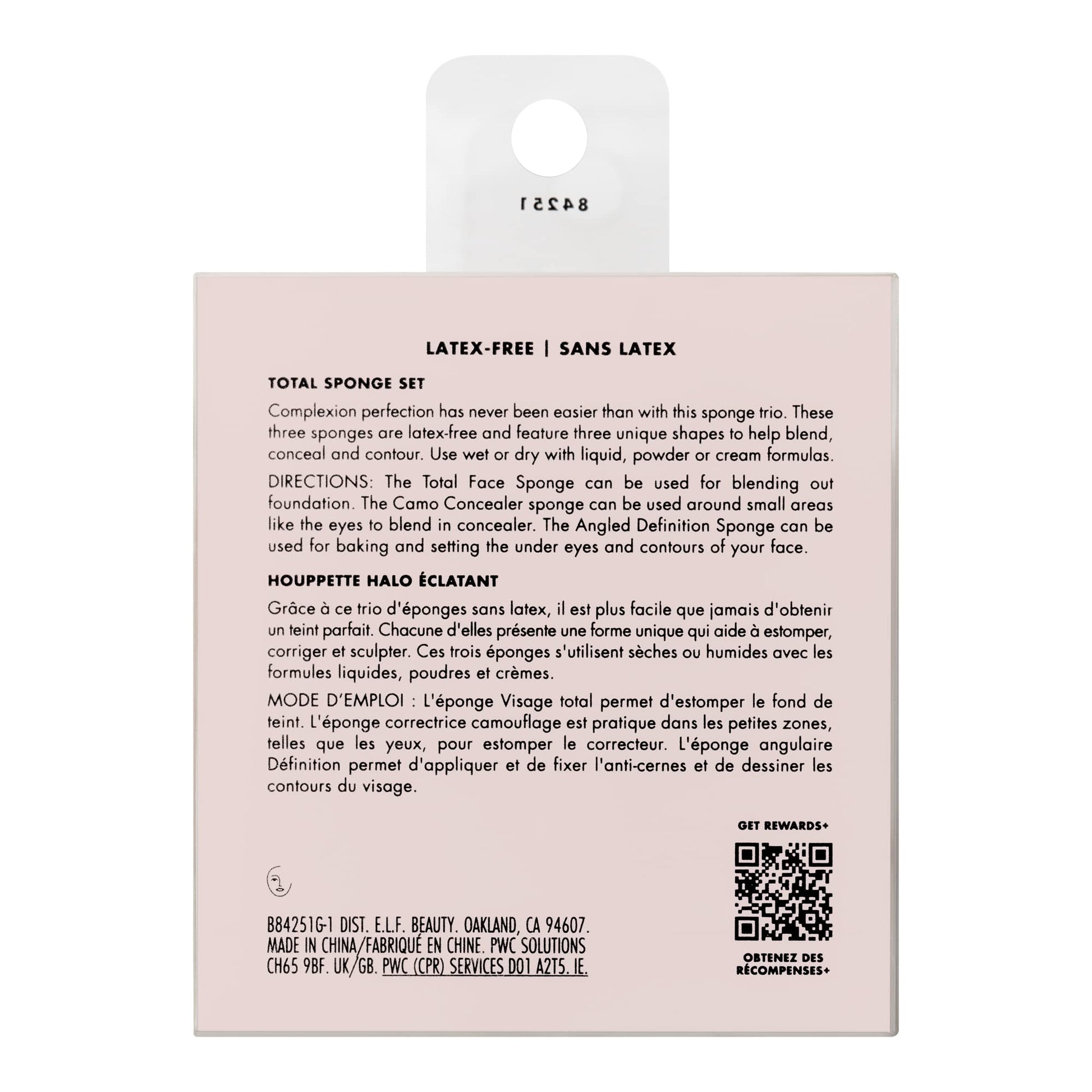 e.l.f. Total Sponge Set, Multi-use Makeup Sponge Set For Flawless Blending, Great For Powder Or Liquid Concealer & Foundation, Vegan & Cruelty-Free - Medaid International