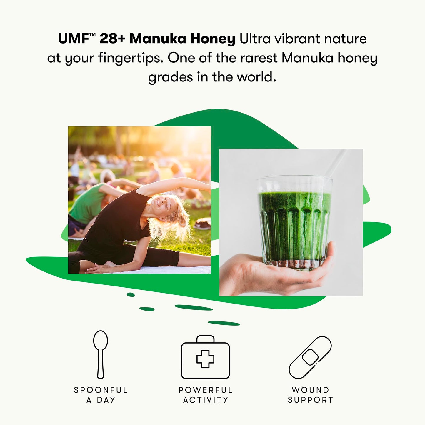 New Zealand Honey Co. Raw Manuka Honey UMF 28+ | MGO 1450+, UMF Certified / 8.8oz - Medaid International