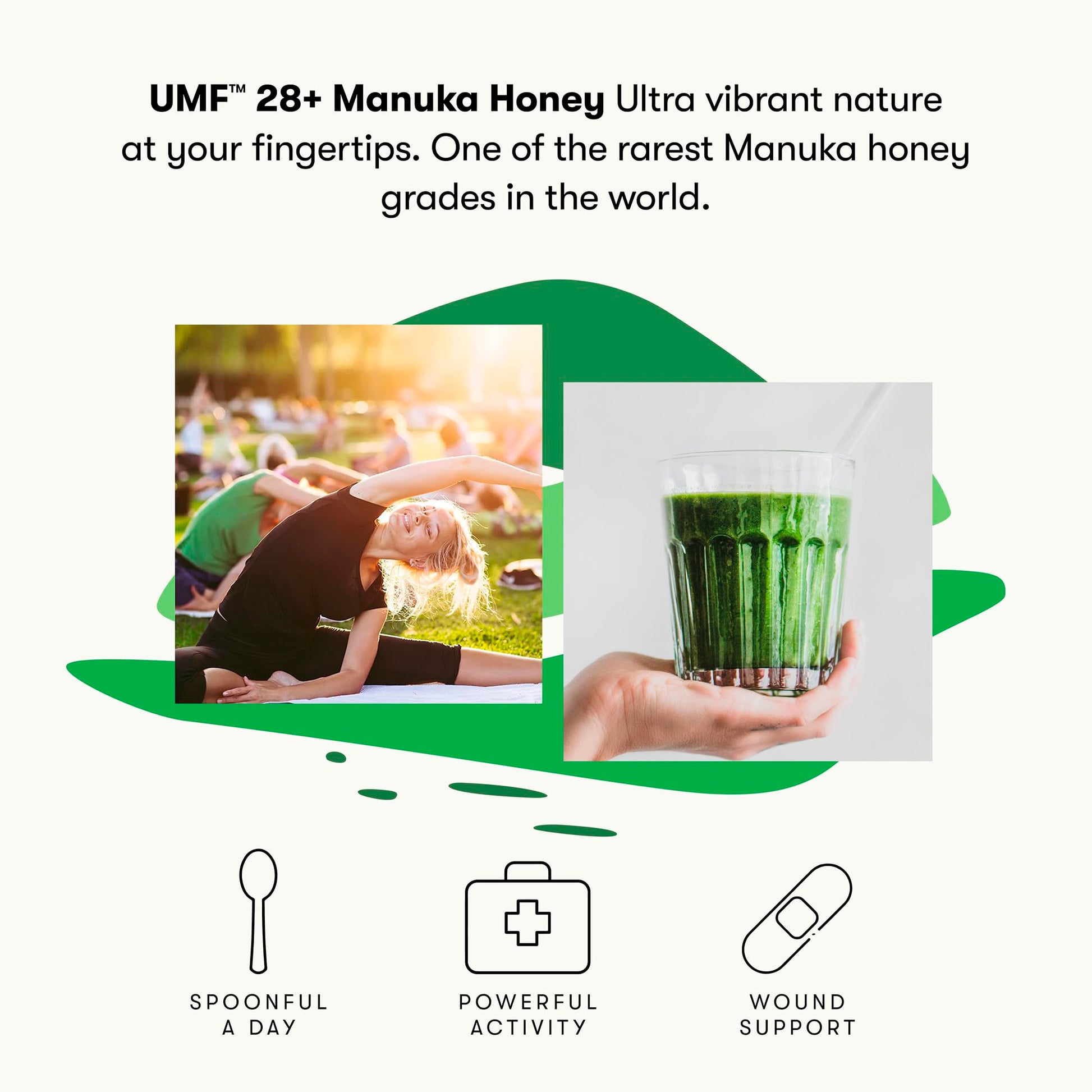 New Zealand Honey Co. Raw Manuka Honey UMF 28+ | MGO 1450+, UMF Certified / 8.8oz - Medaid International