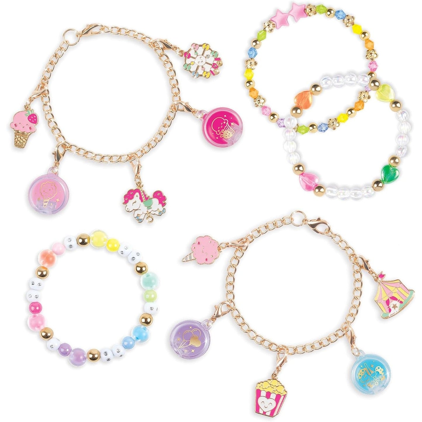 Sweet Spin Carnival Lip Gloss Bracelets - 104pc - Medaid International