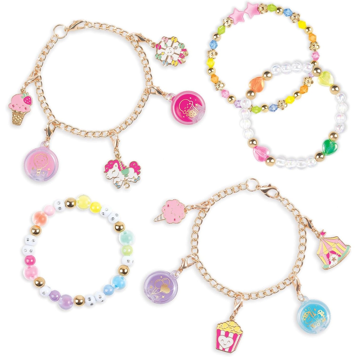 Sweet Spin Carnival Lip Gloss Bracelets - 104pc - Medaid International