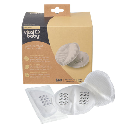 Vital Baby Ultra Comfort Breast Pads 56 Pack
