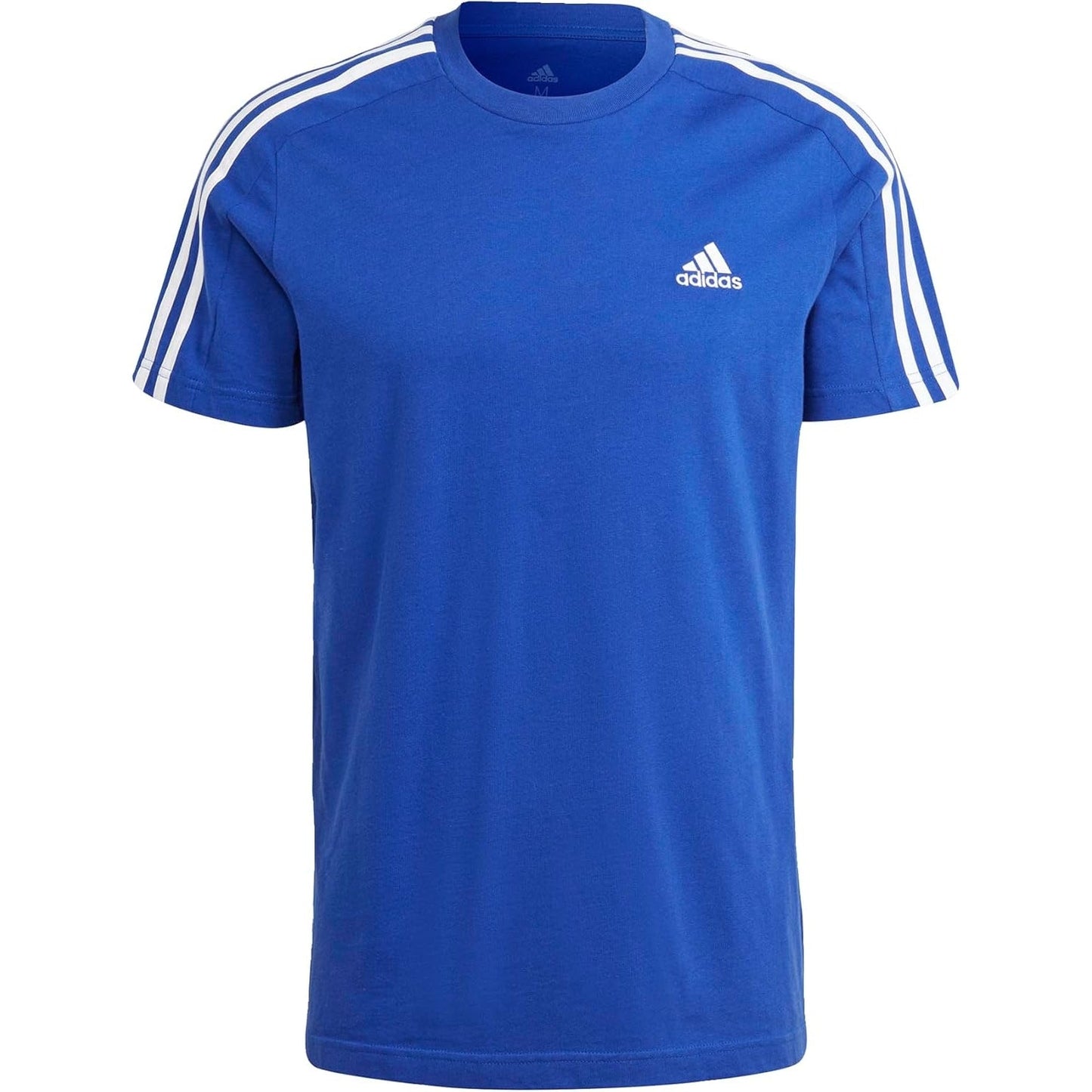 adidas mens Essentials Single Jersey 3-Stripes T-Shirt - Medaid