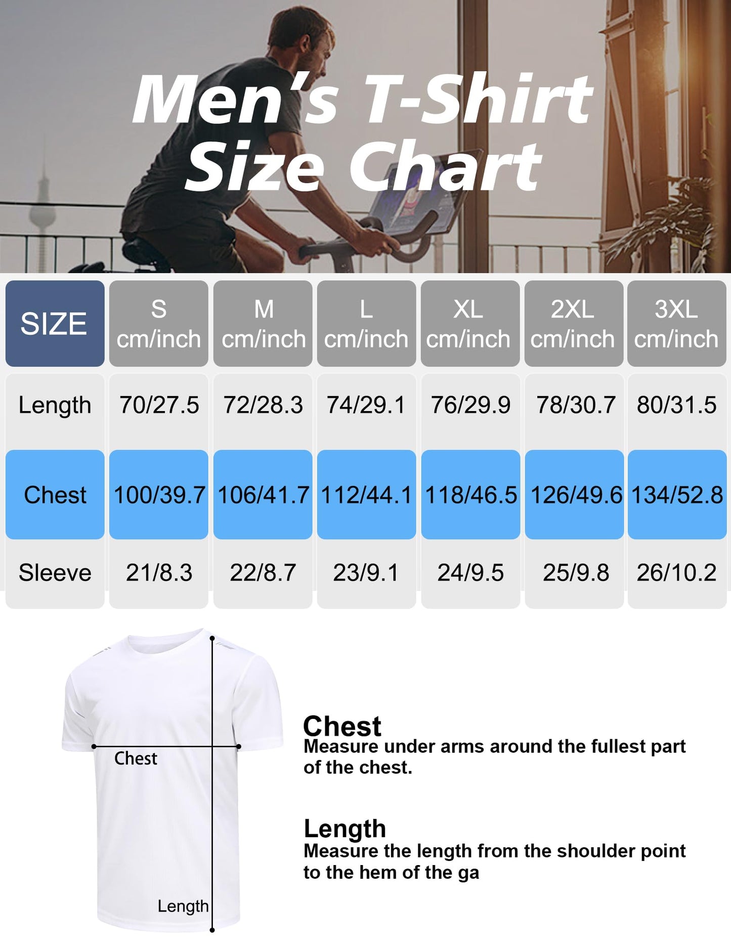 Zoofly Mens Tshirt 3 Pack Gym Workout T Shirts Quick Dry Sports T-Shirt Crew Neck Short Sleeve Athletic T Shirt, White/White/White M - Medaid International