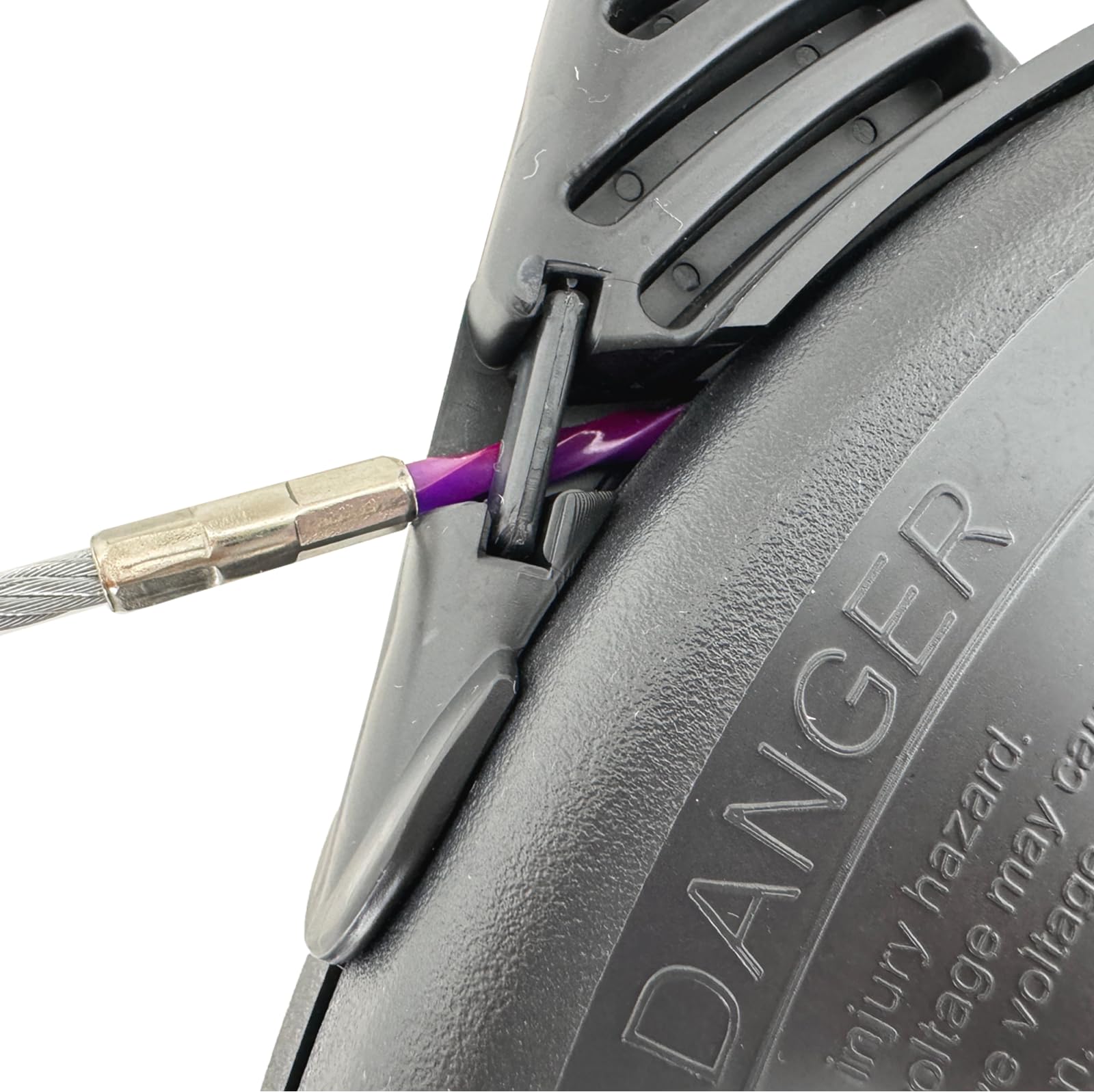 VGongTech 4mm 100ft Fish Tape Reel PET Cable Puller Cable Rods with Case Electrical Cable Puller Through Wall Wire Guide Device Threader - Medaid International