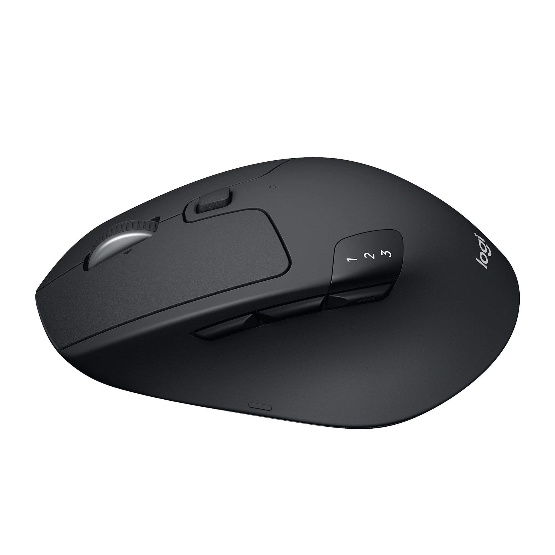 Logitech M720 Triathalon Multi-Device Wireless Mouse, Black - Medaid International