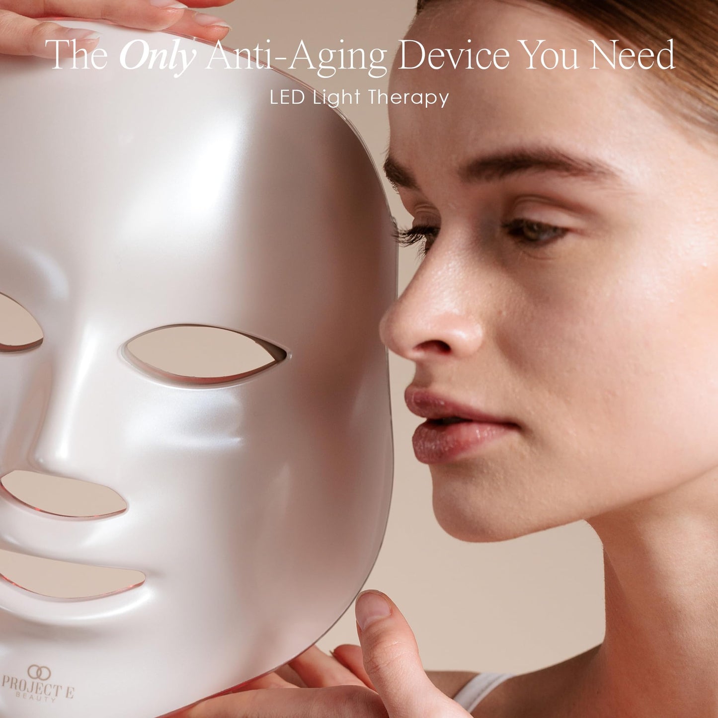 Project E Beauty Skin Rejuvenation Photon Mask | LED Face Mask Light Therapy Red Blue Light Anti-Aging Wrinkle Spa Facial Treatment Home Skincare Mask - Medaid International