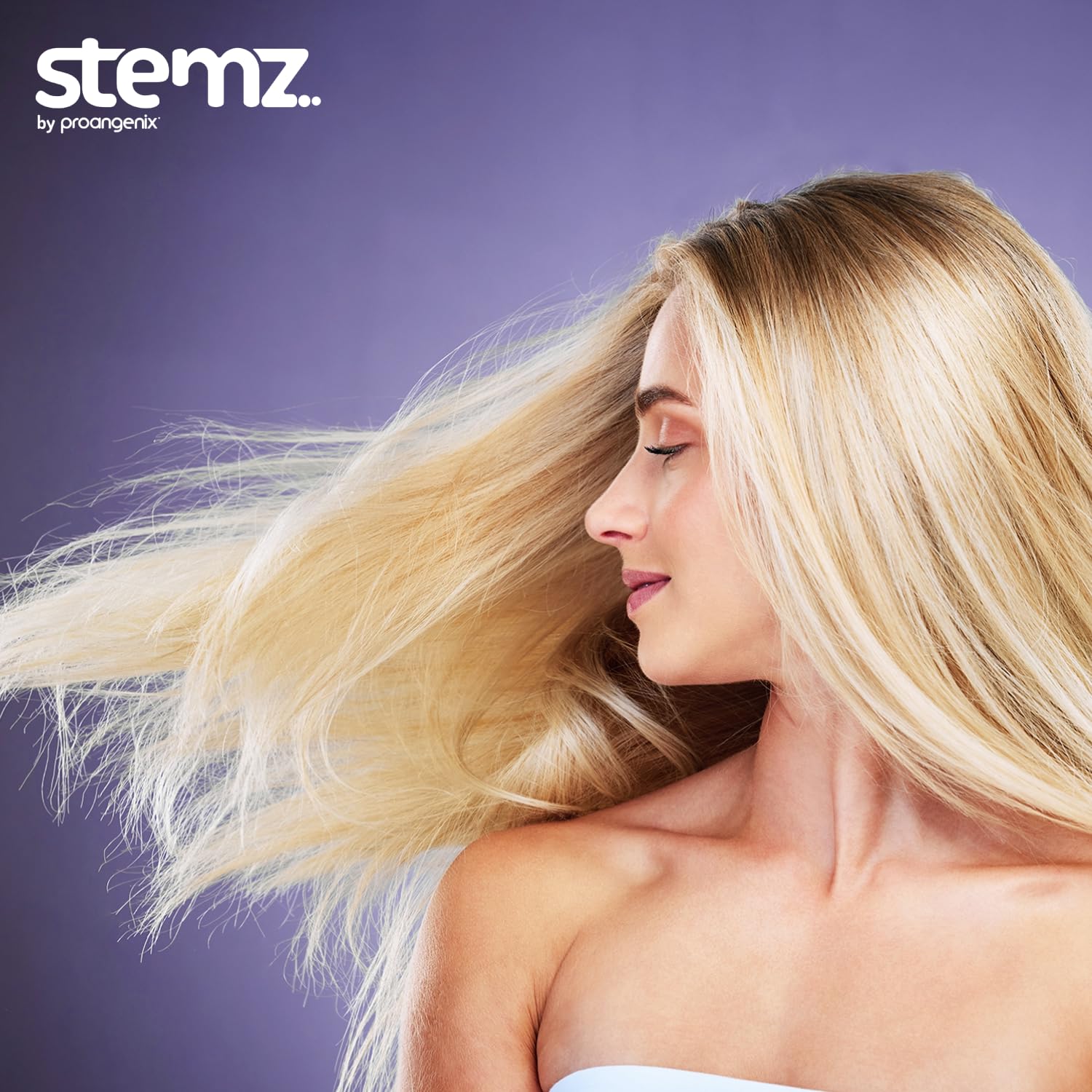 Stemz for Women - Hair Follicle Stimulator - Natural Alternative to Minoxidil and Hair Growth Oil - Sea Moss Peptides to Support Hair Growth - Delivers Results in 90 Days - Medaid International