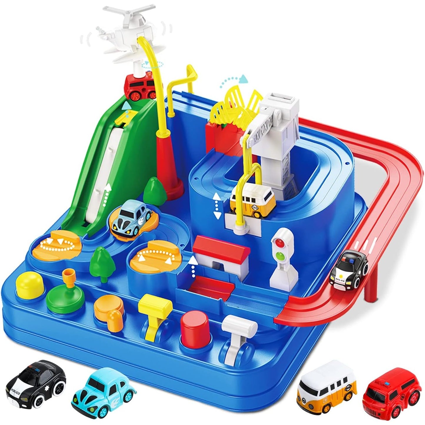 Tumama Kids - Car Adventure Race Track - Toddlers