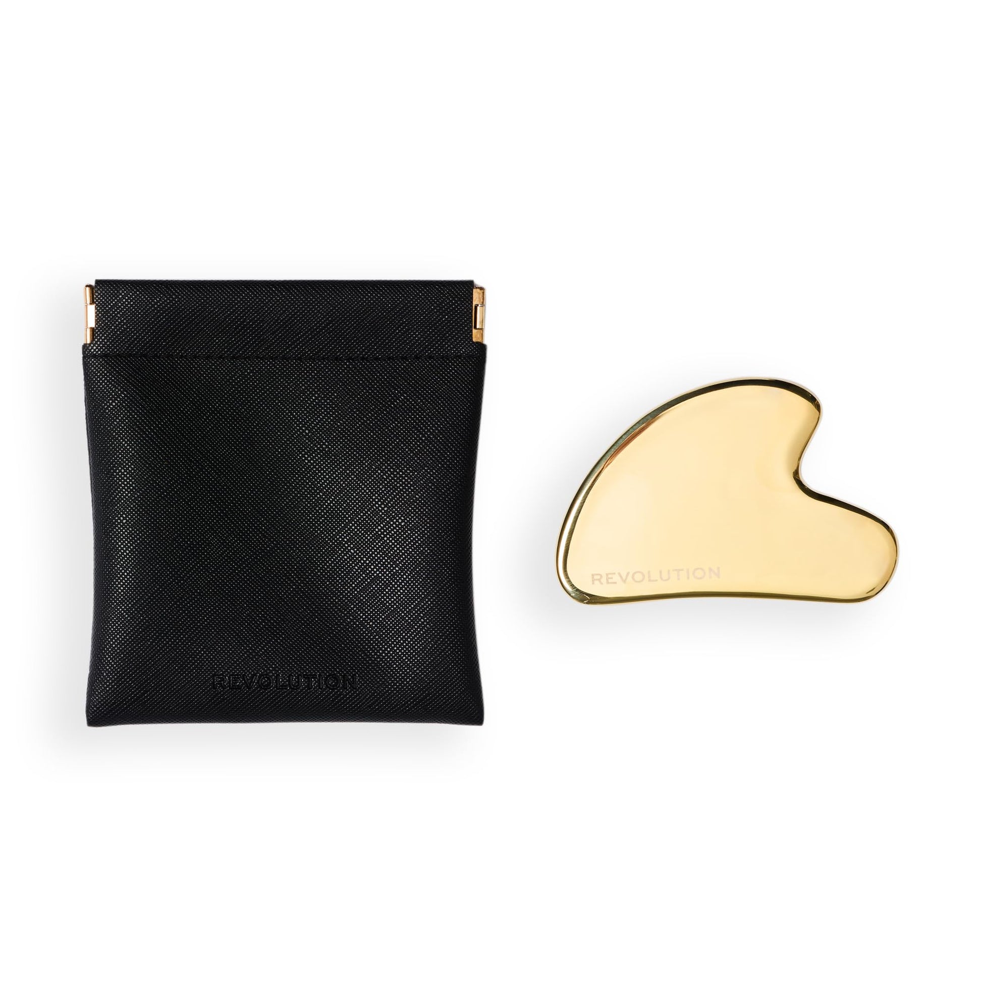 Revolution Pro Miracle Contouring Gua Sha, Stainless-Steel Facial Tool for a Sculpted & Refreshed Look - Medaid International