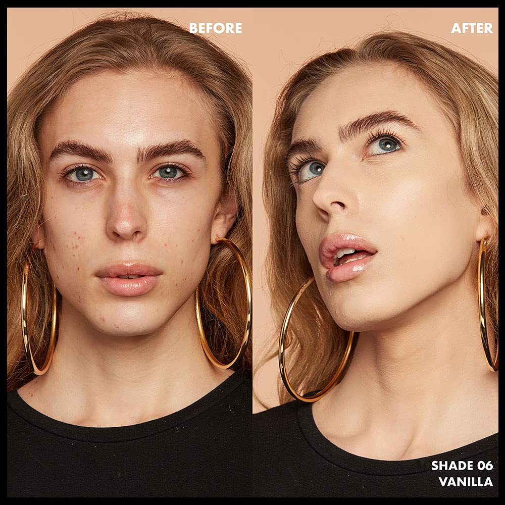 NYX PROFESSIONAL MAKEUP Can't Stop Won't Stop Foundation, 24h Full Coverage Matte Finish - Vanilla - Medaid International