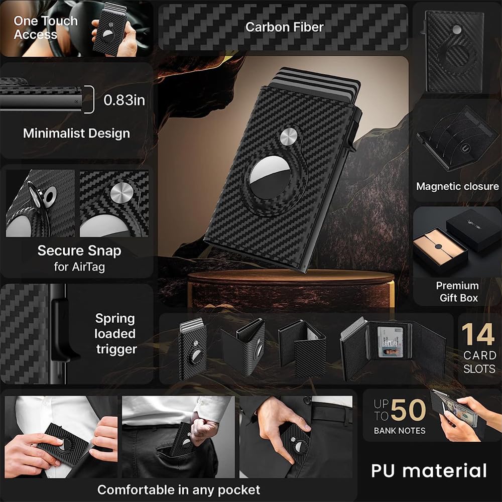 AirTag Wallet — Premium Feel for Expensive Taste