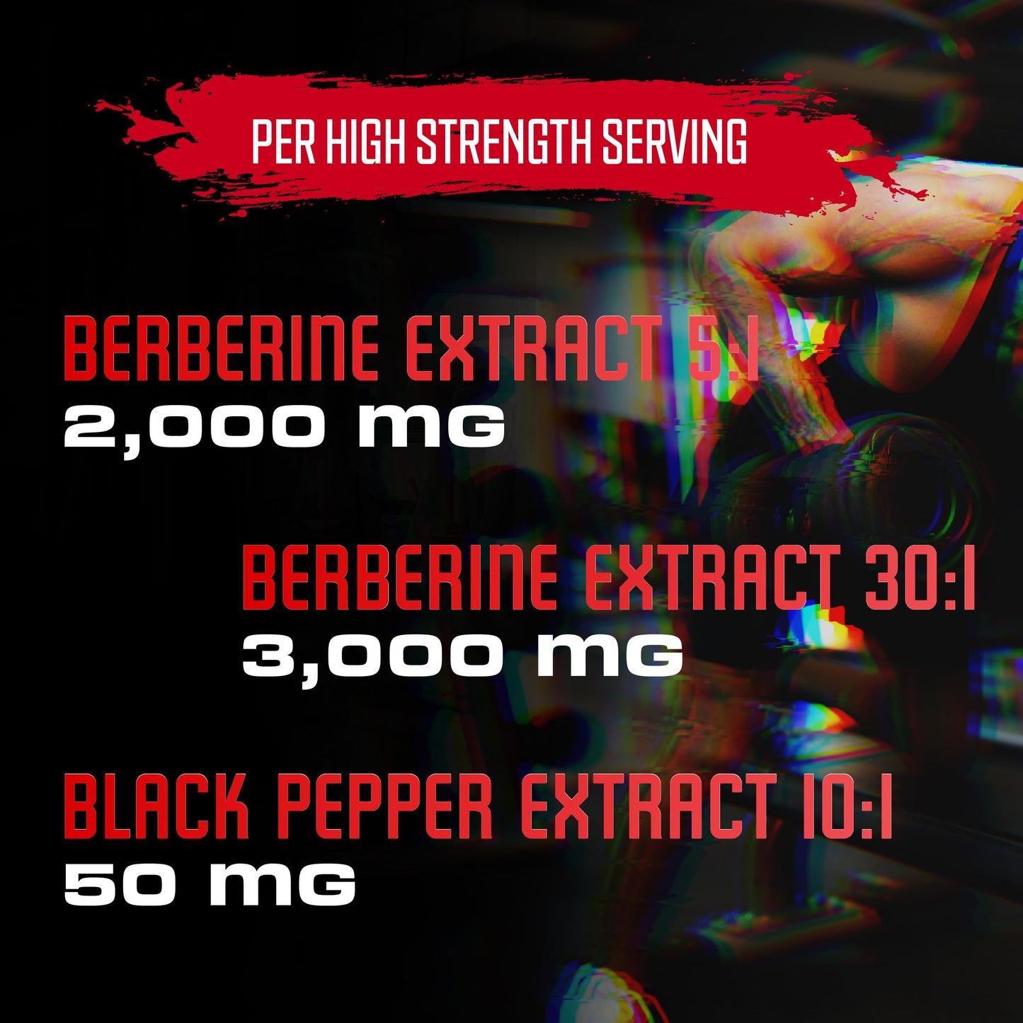BEBEFEN Berberine Capsules with Black Pepper Extract - 90 Capsules - 3 Month Supply - Medaid International