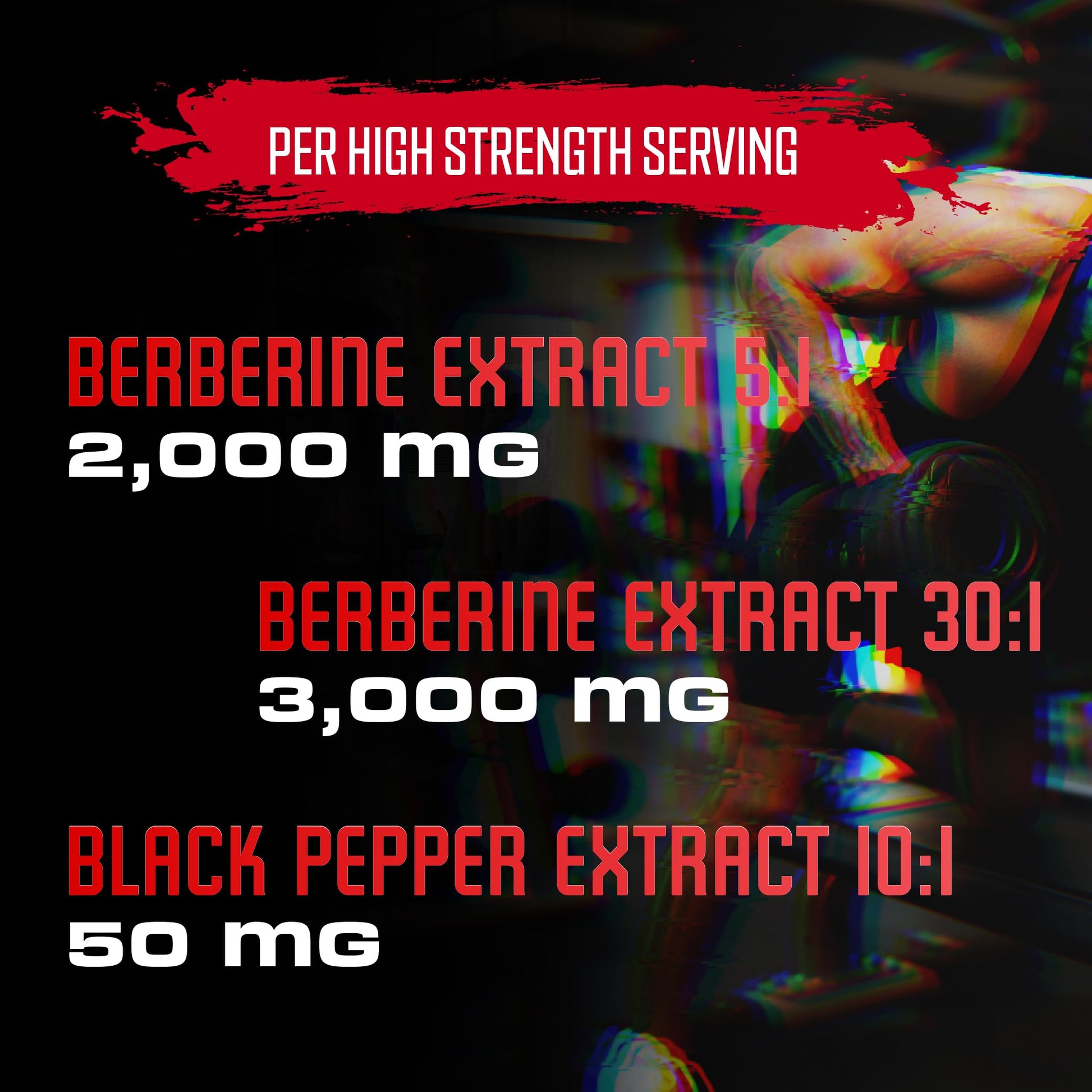 BEBEFEN Berberine Capsules with Black Pepper Extract - 90 Capsules - 3 Month Supply - Medaid International