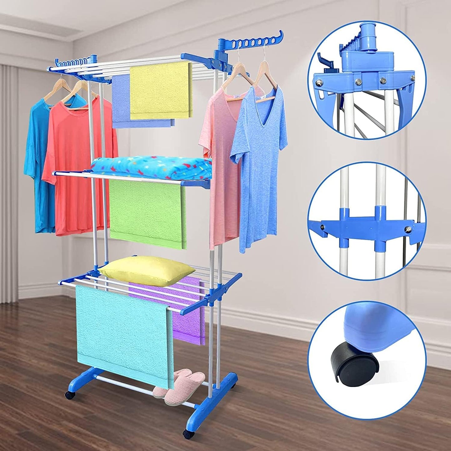 Foldable Multi-Layer Drying Rack