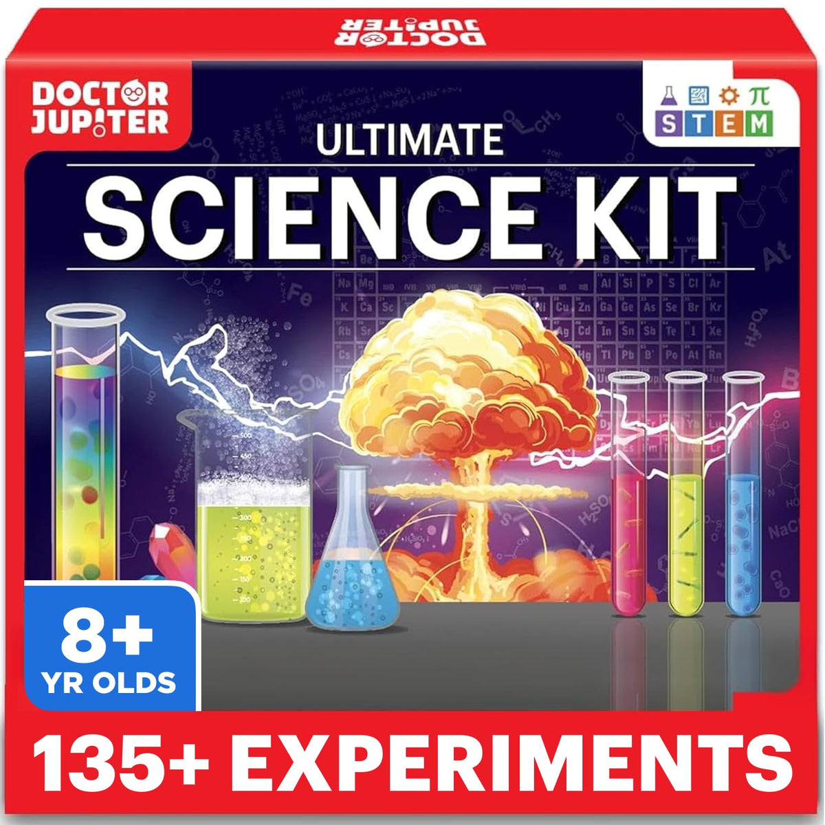 Doctor Jupiter Little Genius Toy Kit For Boys & Girls Ages 4-5-6-7-8