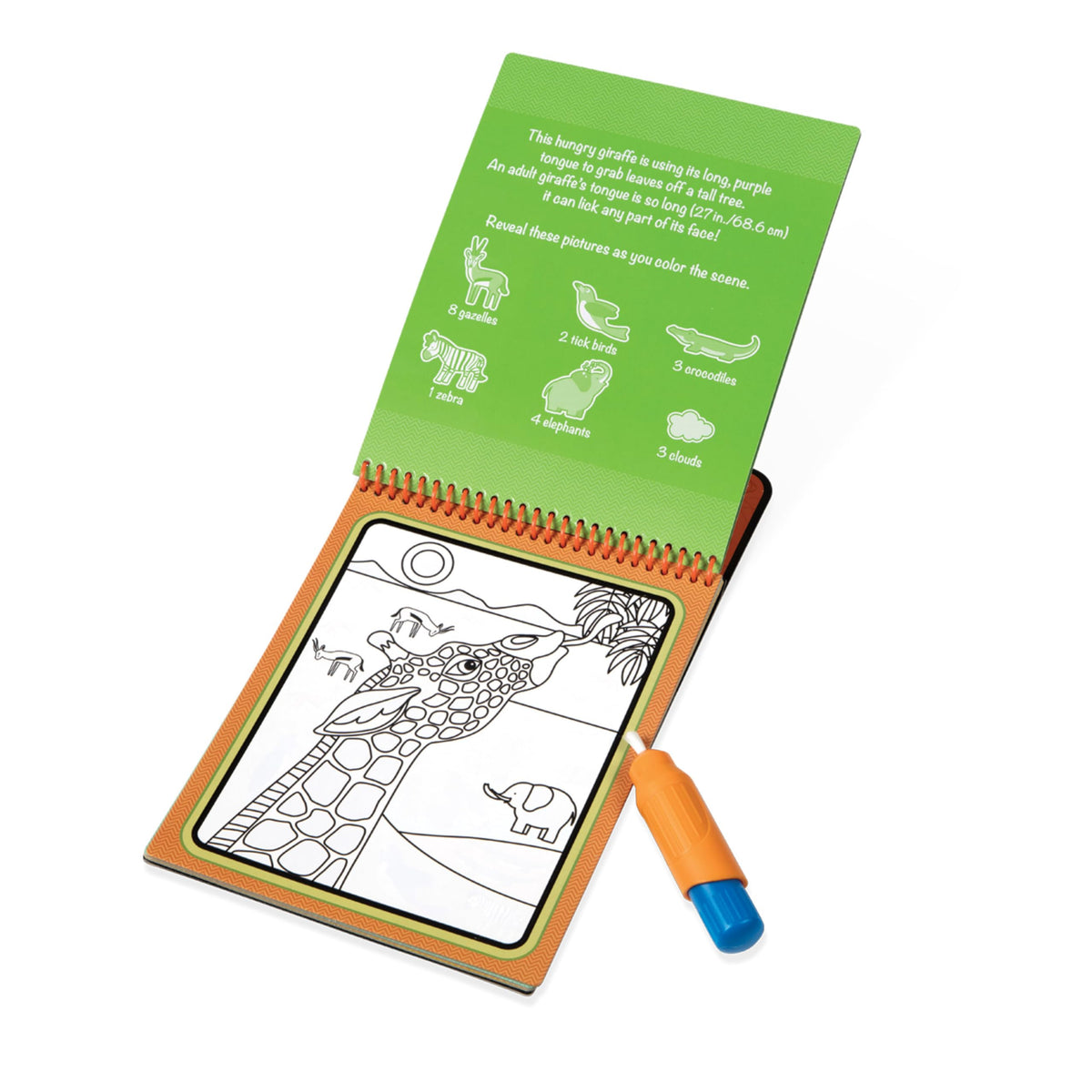 Melissa & Doug Melissa And Doug Water Wow - Safari Water Reveal Pad