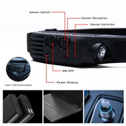 Coba Bright Rechargeable Headlamp Flashlight, 8 Lighting Modes with Motion Sensor Head Lamp CB-811-1