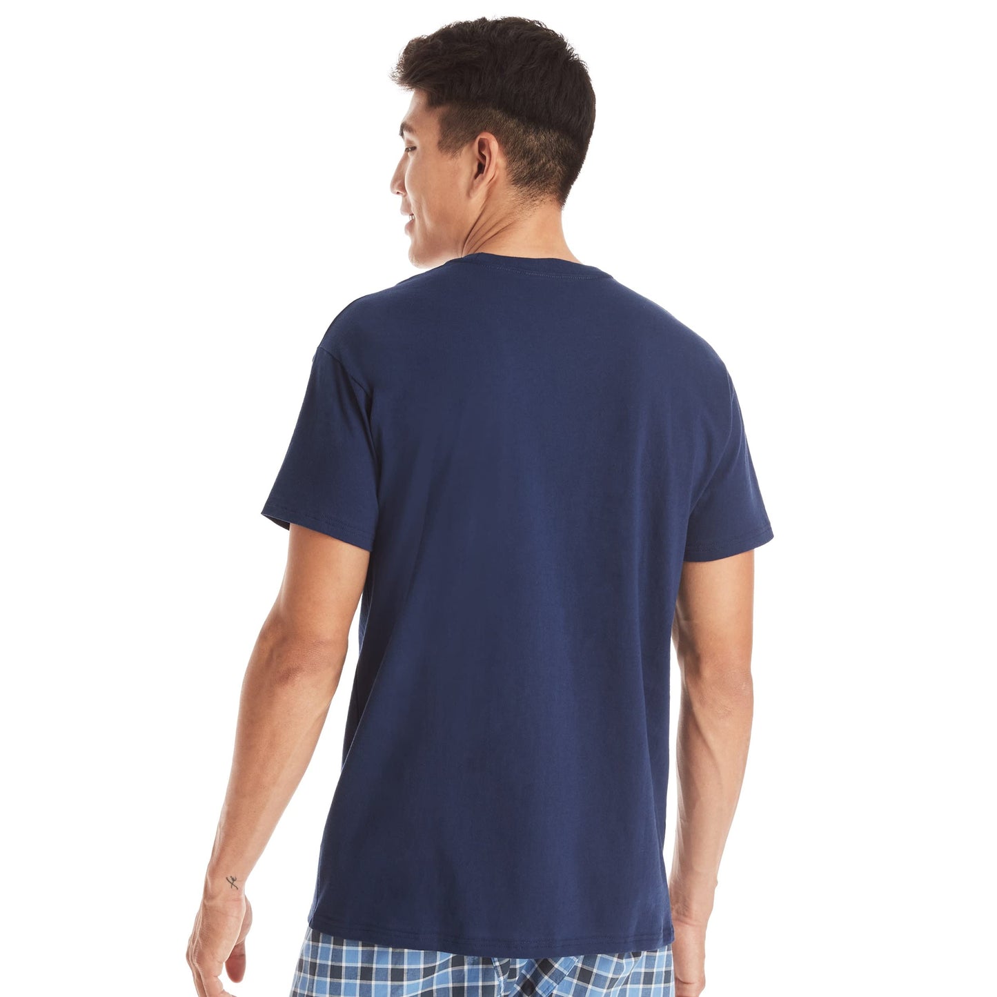 Hanes Men's Pocket T-Shirt Pack, Cotton Crewneck Pocket Tees Assorted - 6 Pack , Moisture-Wicking T-Shirt - Medaid International
