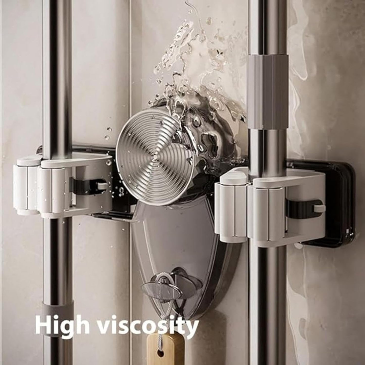 Space Saving Mops Holder